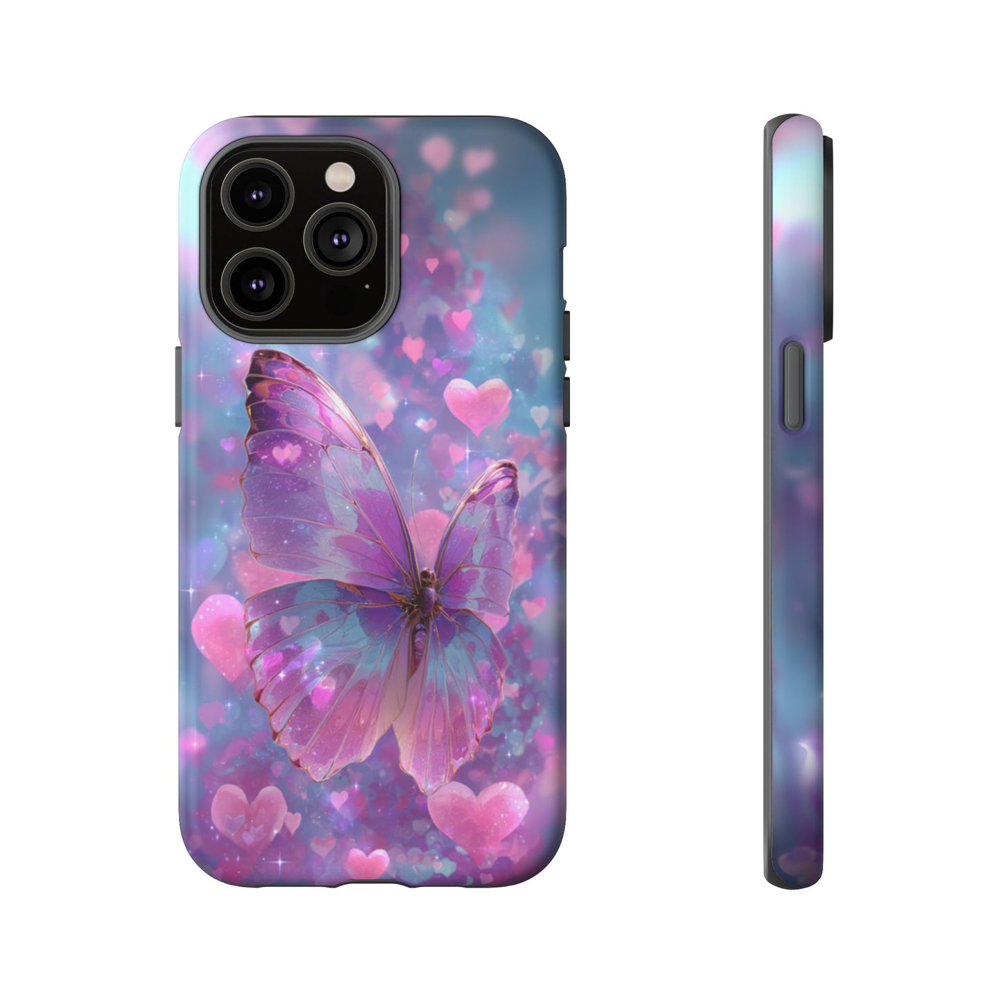 Cupid's Flutter Butterfly - Tough iPhone Case