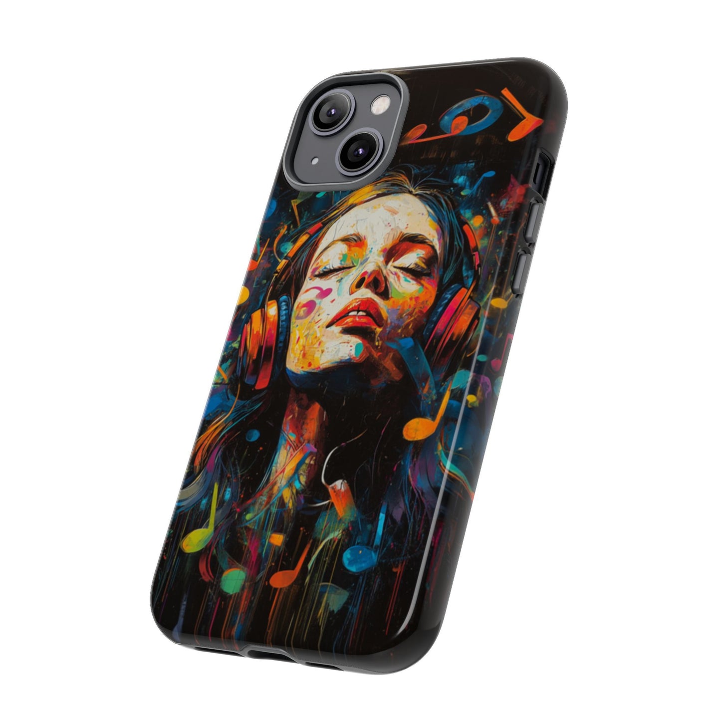 Vivid Musical Energy Graffiti Art Phone Case - iPhone, Google Pixel, Samsung Galaxy