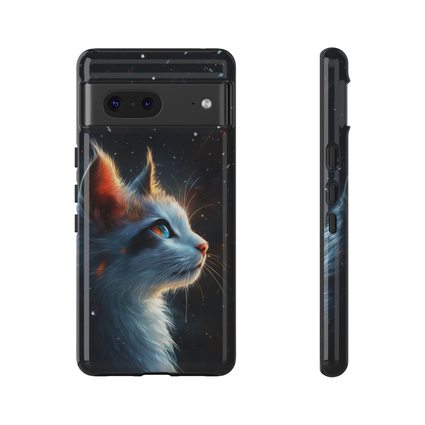 Enchanting Winter Cat Phone Case - iPhone, Google Pixel, Samsung Galaxy