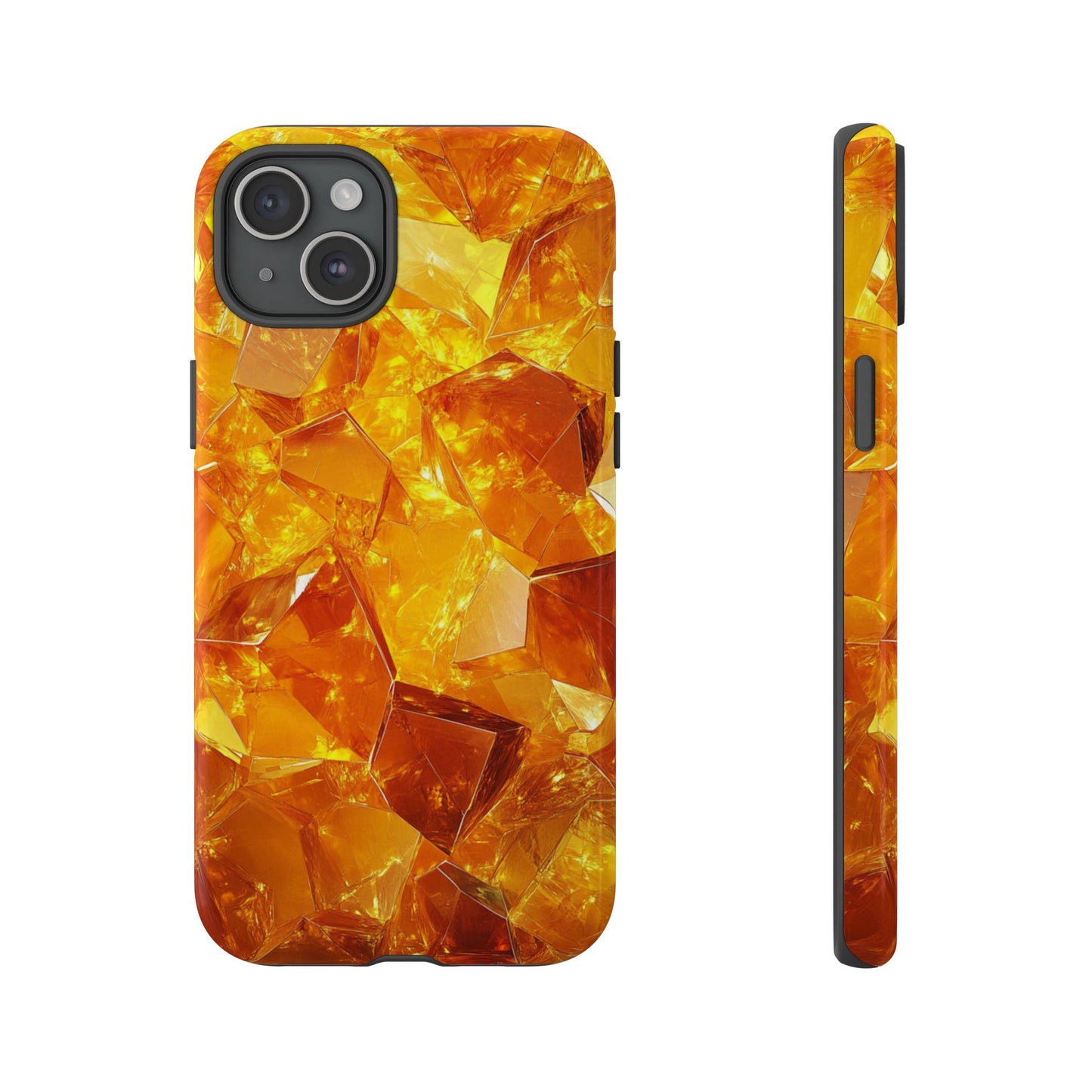 Amber Crystal Shards – Tough iPhone Case
