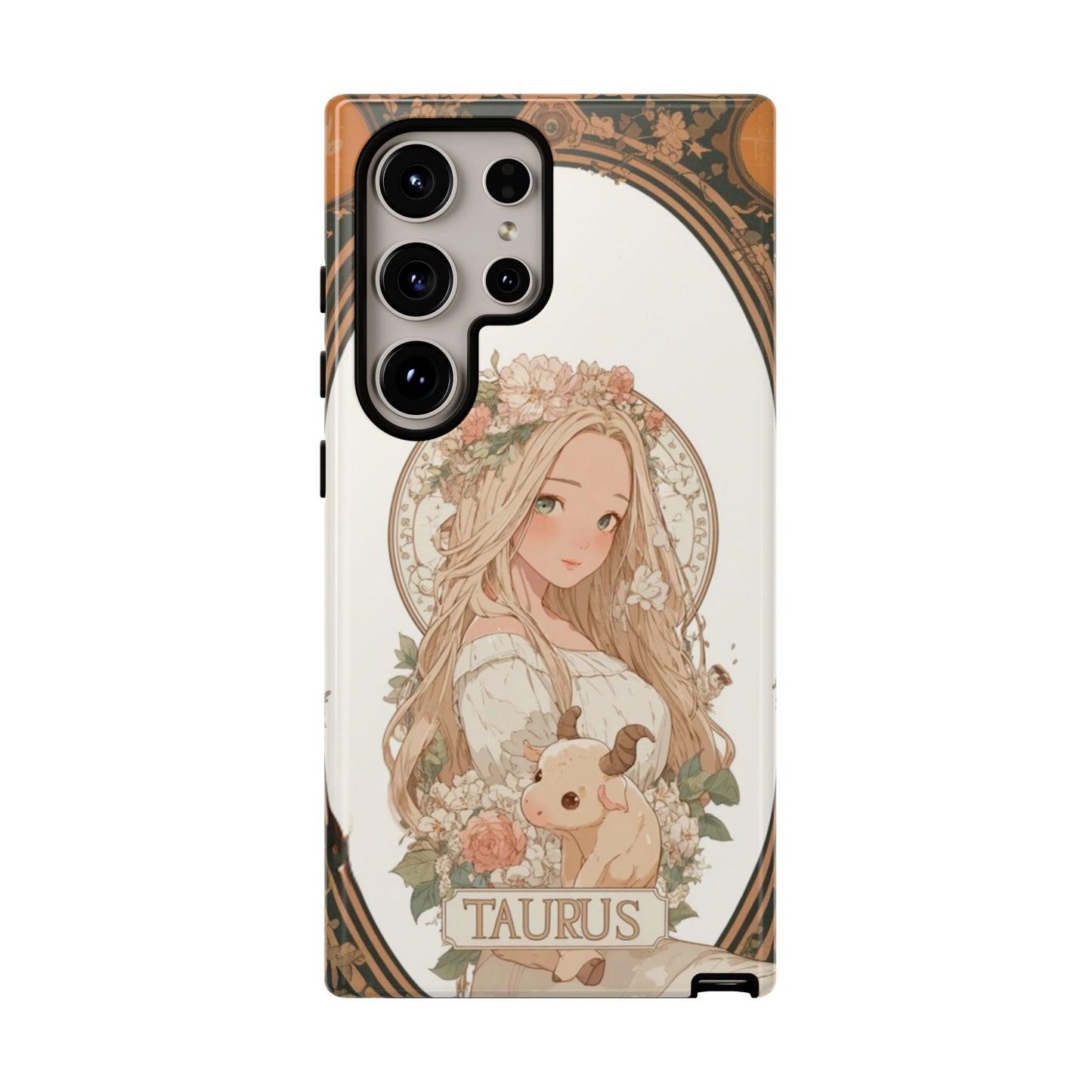 Taurus Floral Maiden - Tough Samsung Galaxy Case