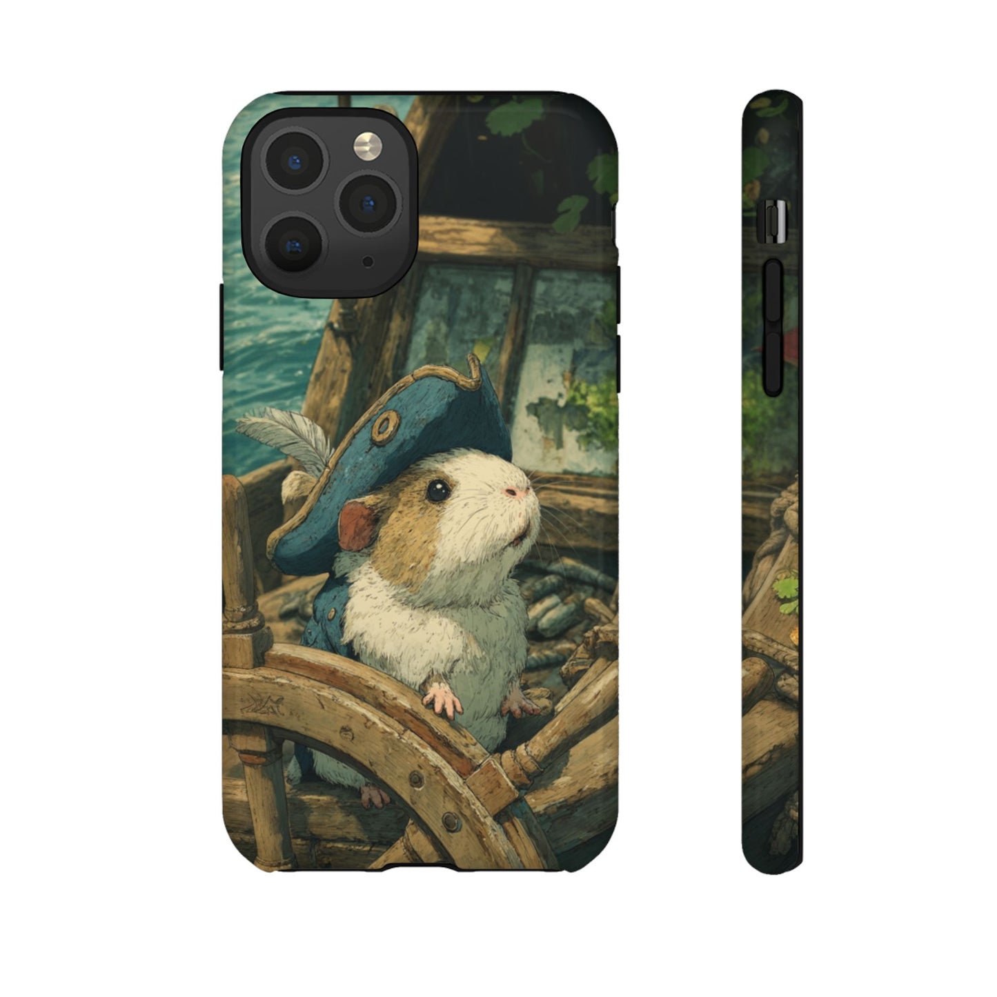 Pirate Captain Guinea Pig - Tough iPhone Case