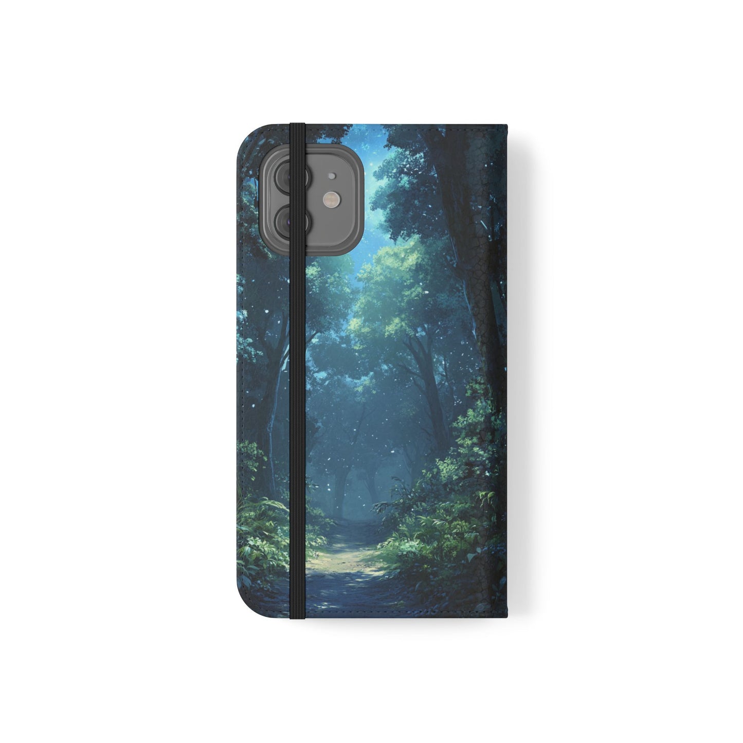 Mystical Forest Path - Wallet Flip Case