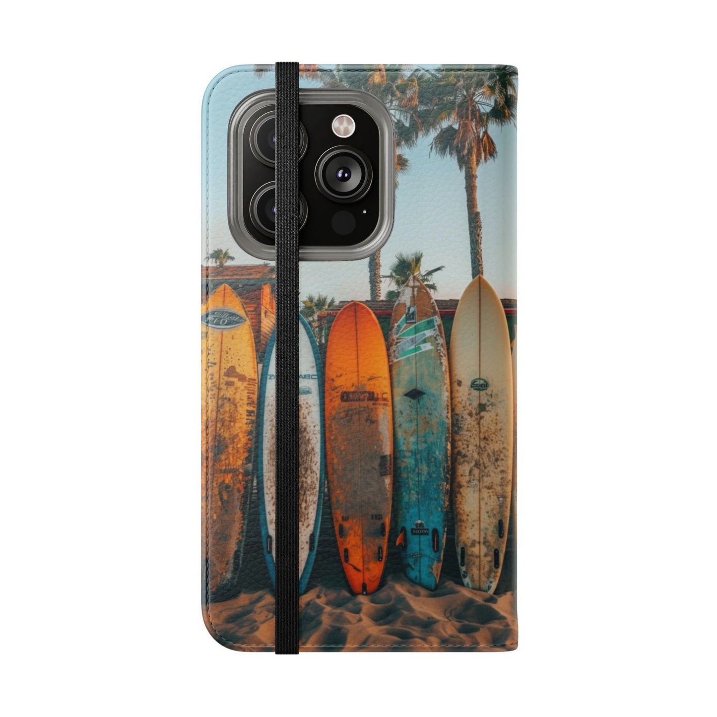 Beach Surfboards - Wallet Flip Case