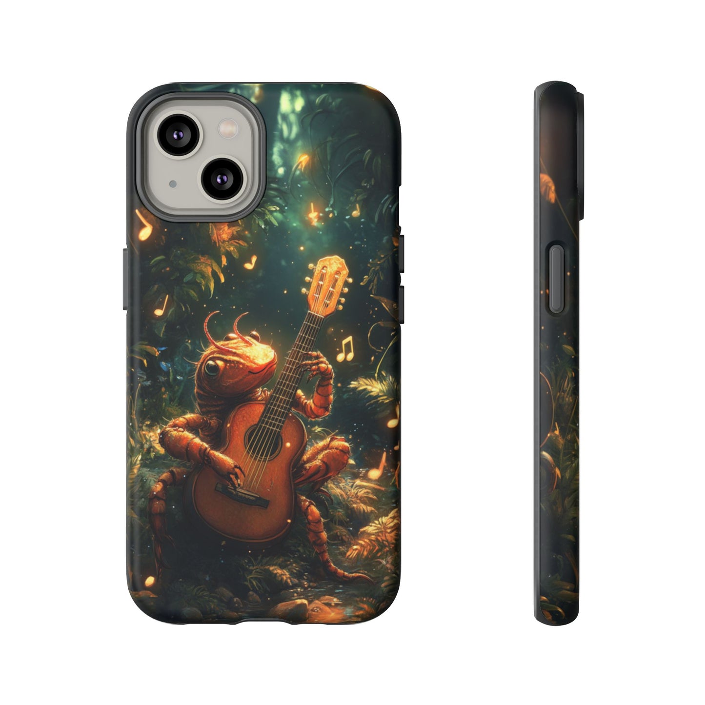 Serenade Forest Guitarist - Tough iPhone Case