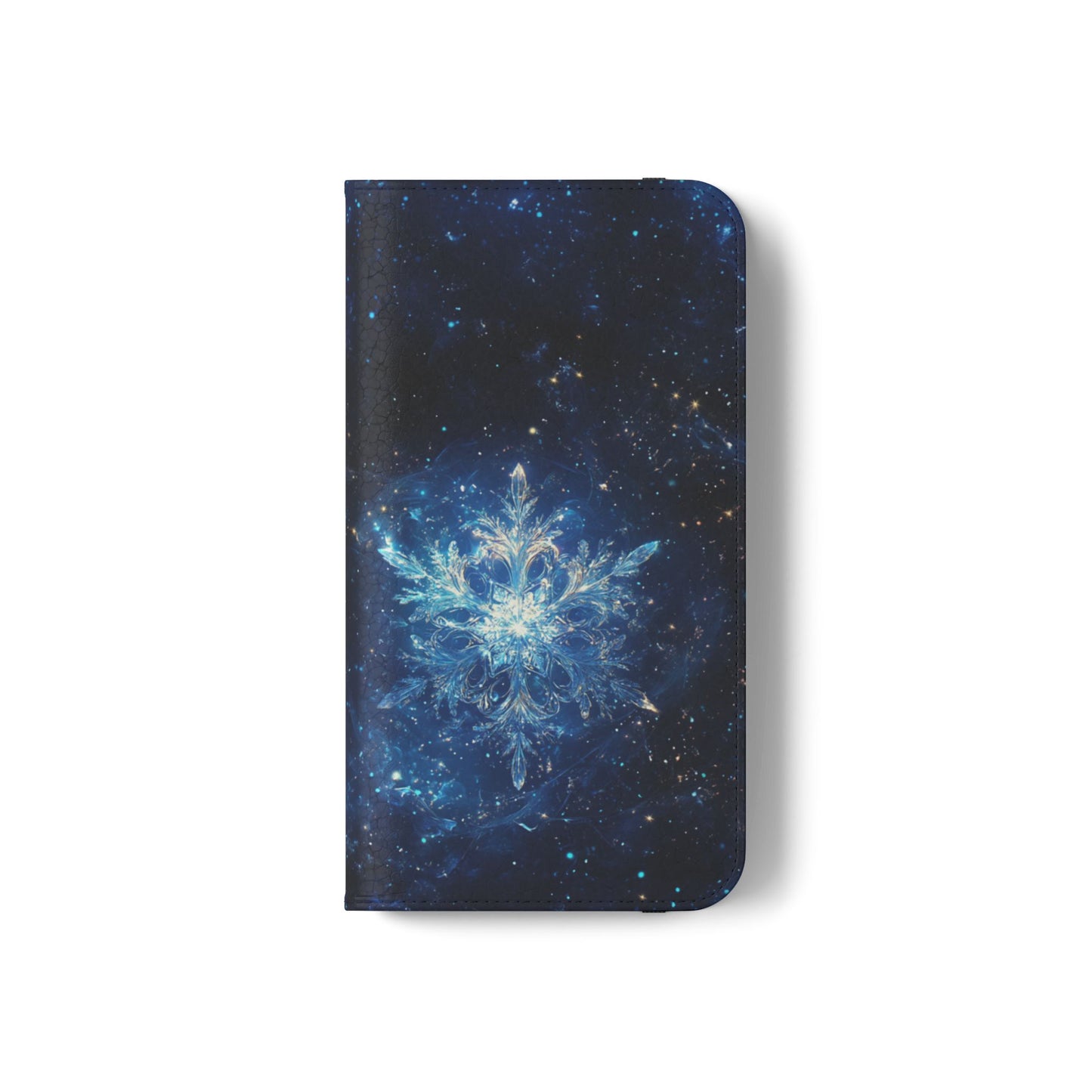 Cosmic Snowflake - Wallet Flip Case