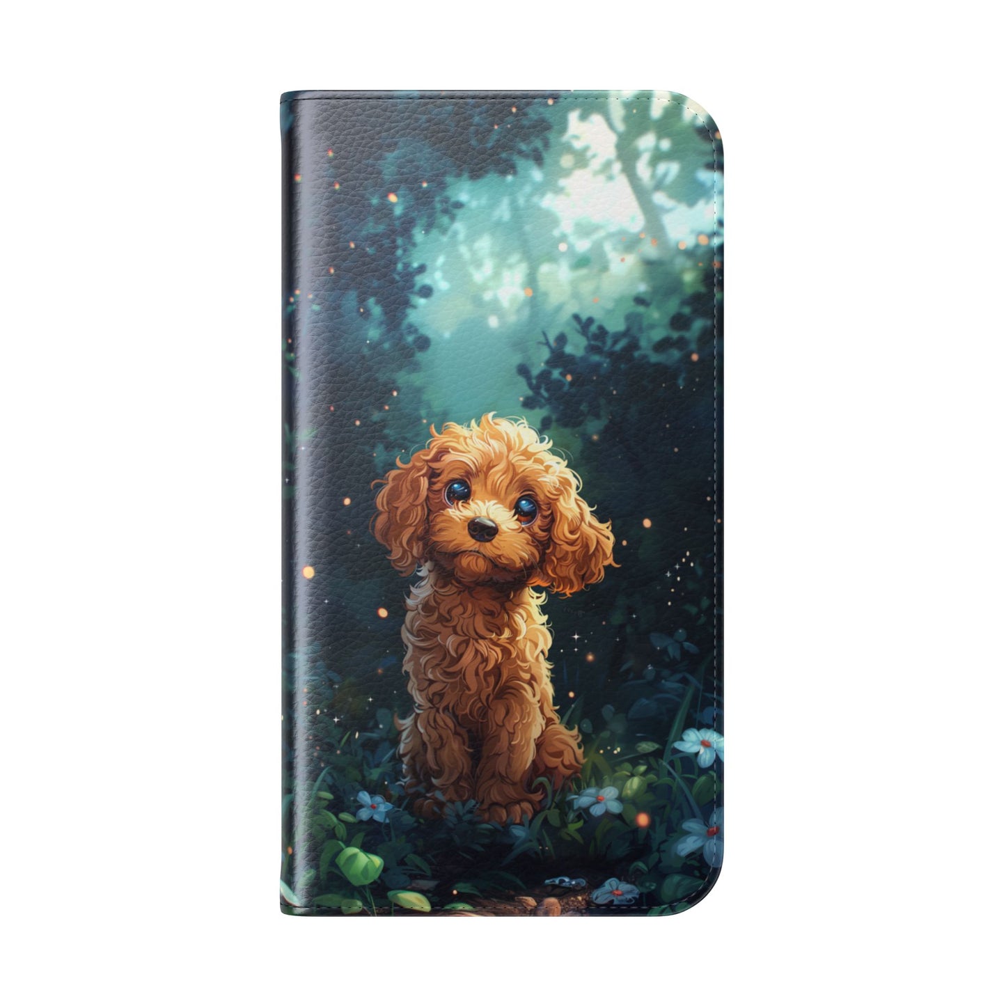 Forest Poodle - Wallet Flip Case