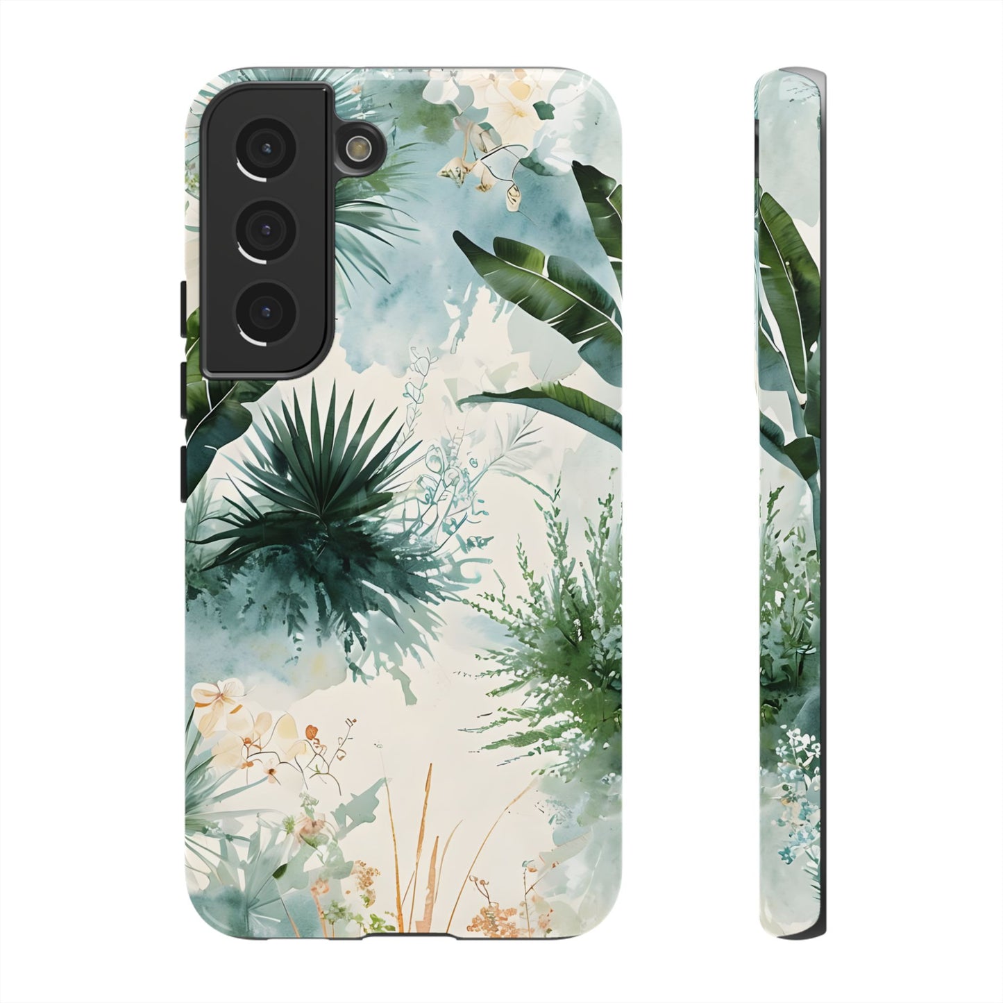 Tropical Botanical Watercolor - Tough Samsung Galaxy Case