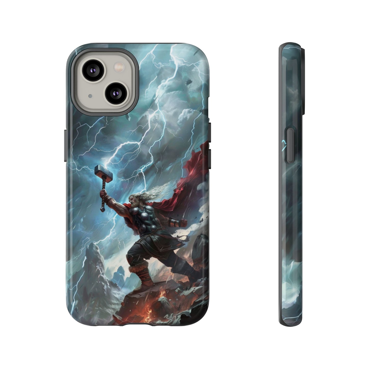 Thor Lightning Storm - Tough iPhone Case