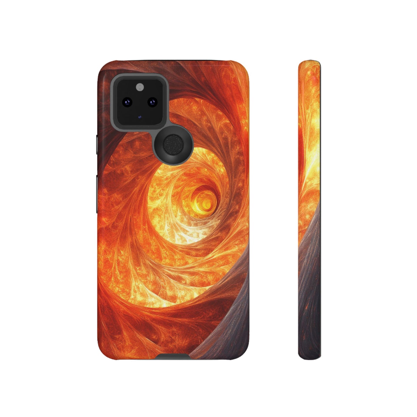 Fire Spiral - Tough Google Pixel Case