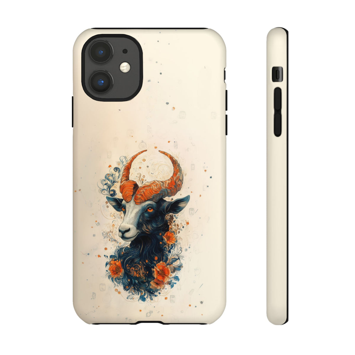 Capricorn Celestial Goat - Tough iPhone Case