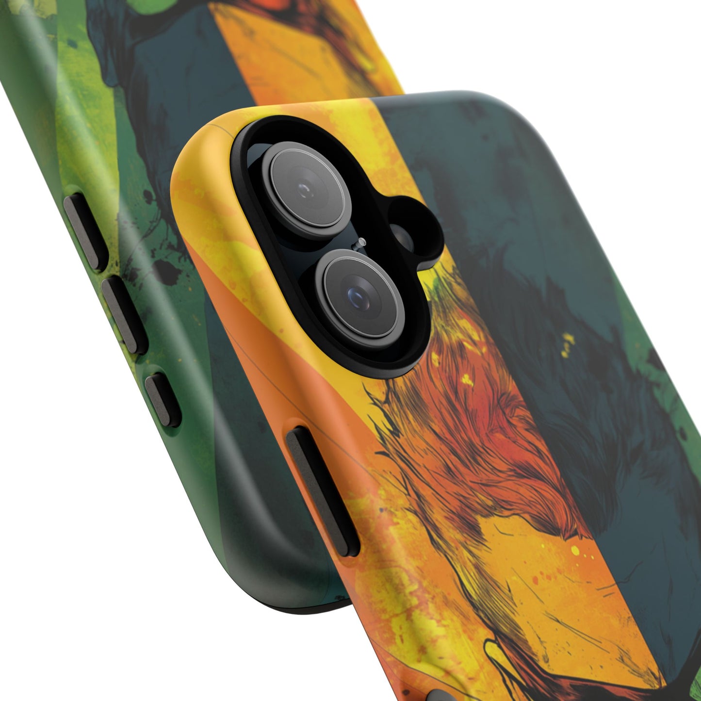 Split Spectrum Hero – Tough iPhone Case