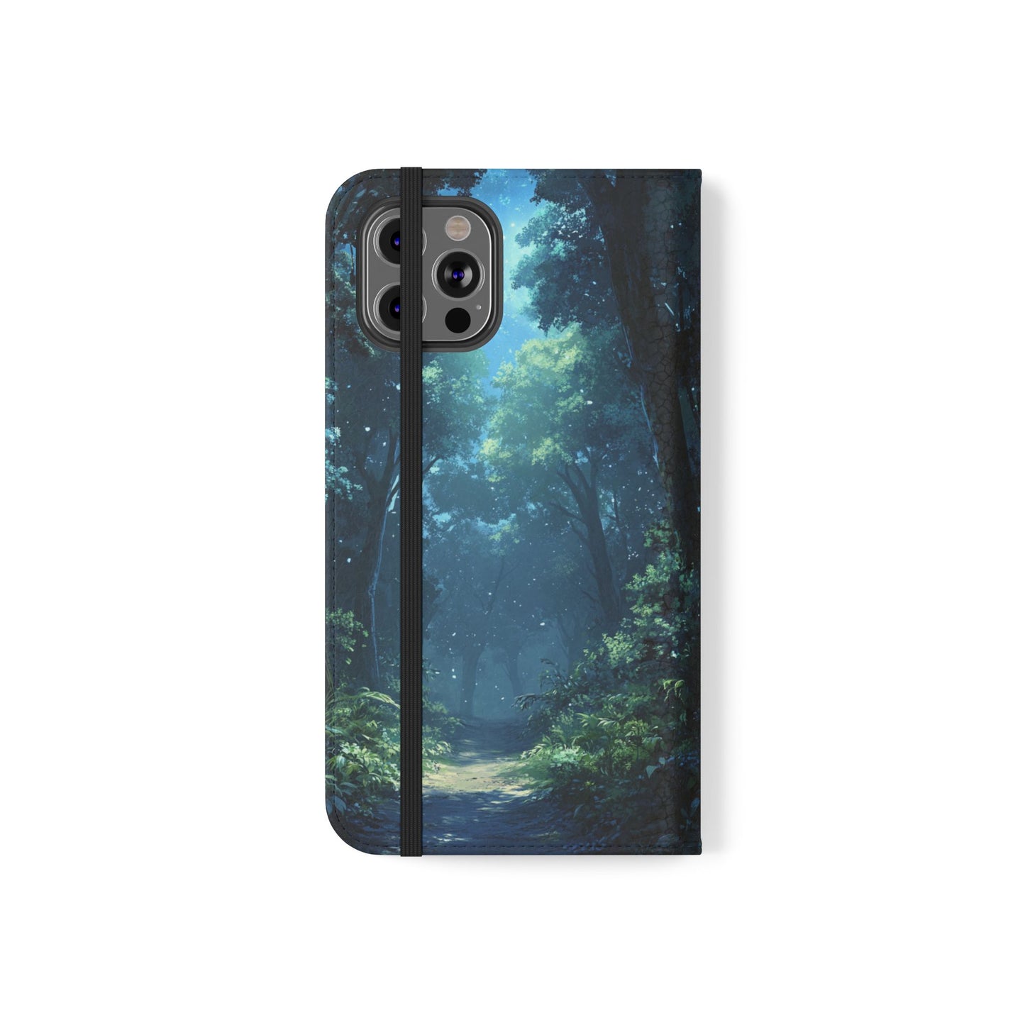 Mystical Forest Path - Wallet Flip Case