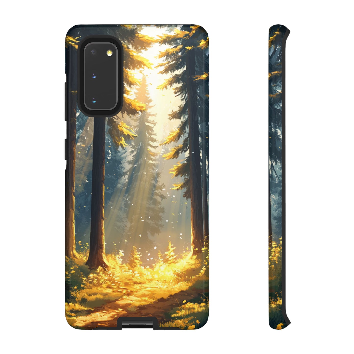 Golden Forest Path – Tough Samsung Galaxy Case
