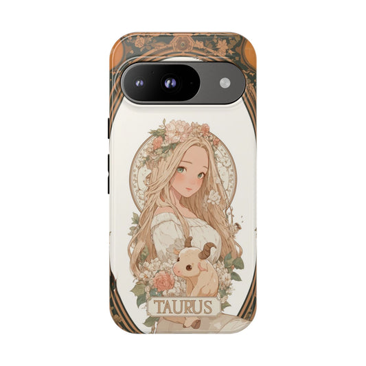 Taurus Floral Maiden - Tough Google Pixel Case
