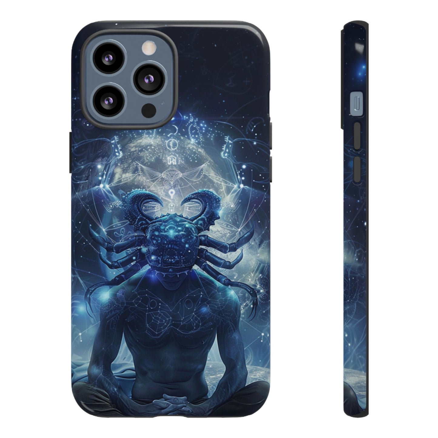 Celestial Cancer Guardian Phone Case – iPhone, Google Pixel, Samsung Galaxy