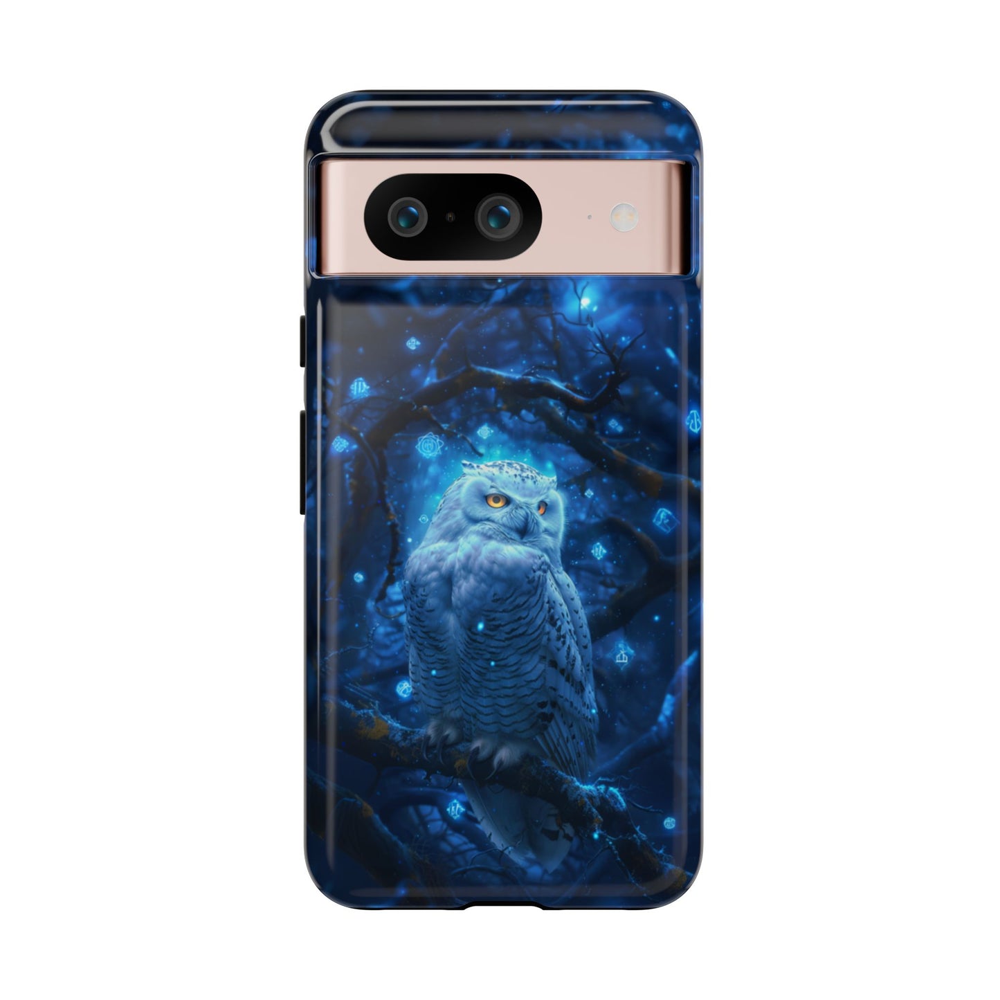 Luminous Rune Owl – Tough Google Pixel Case