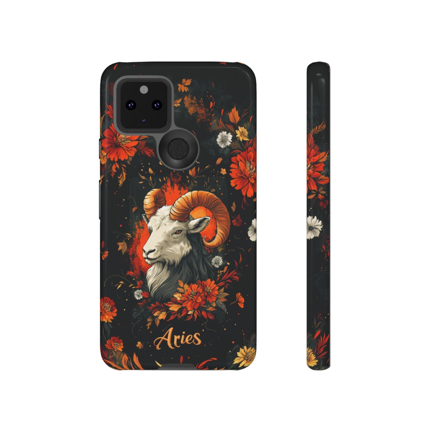 Aries Inferno Bloom Phone Case – iPhone, Google Pixel, Samsung Galaxy