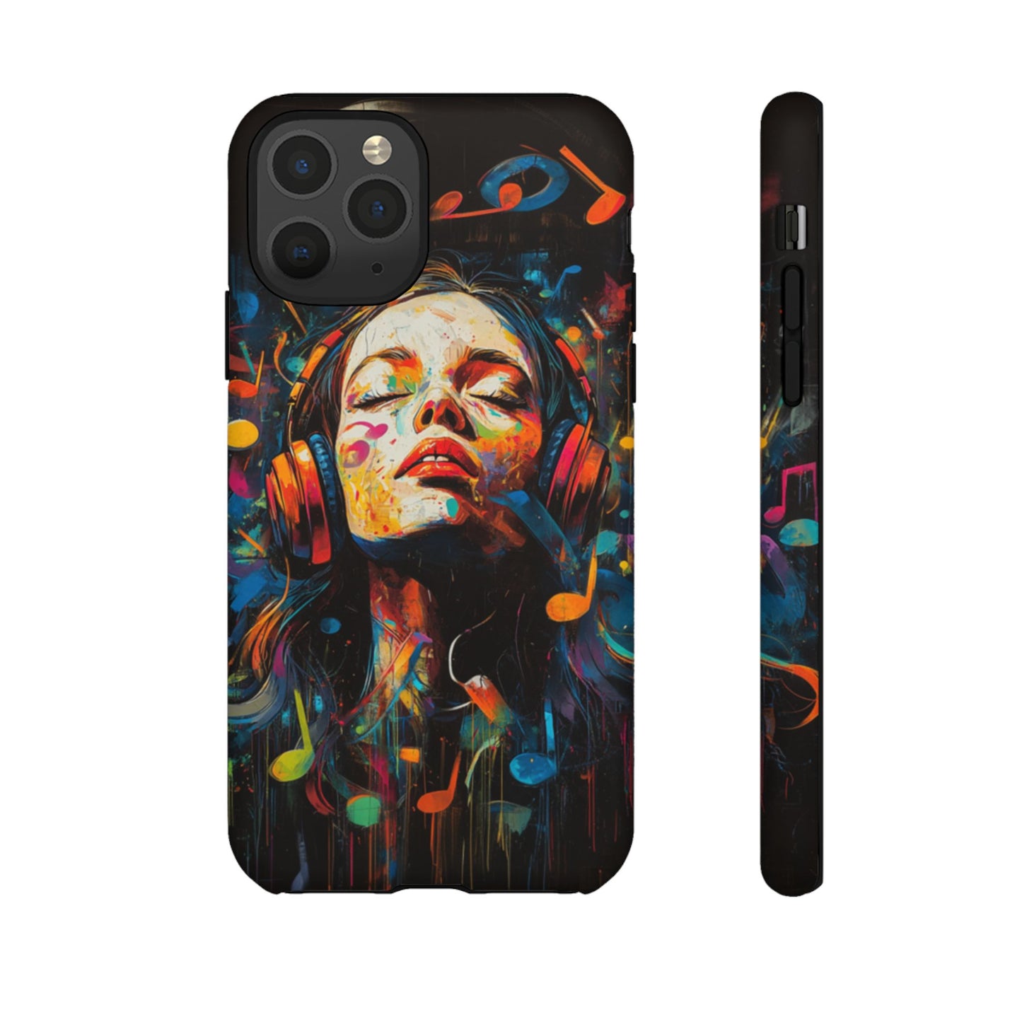 Vivid Musical Energy Graffiti Art Phone Case - iPhone, Google Pixel, Samsung Galaxy