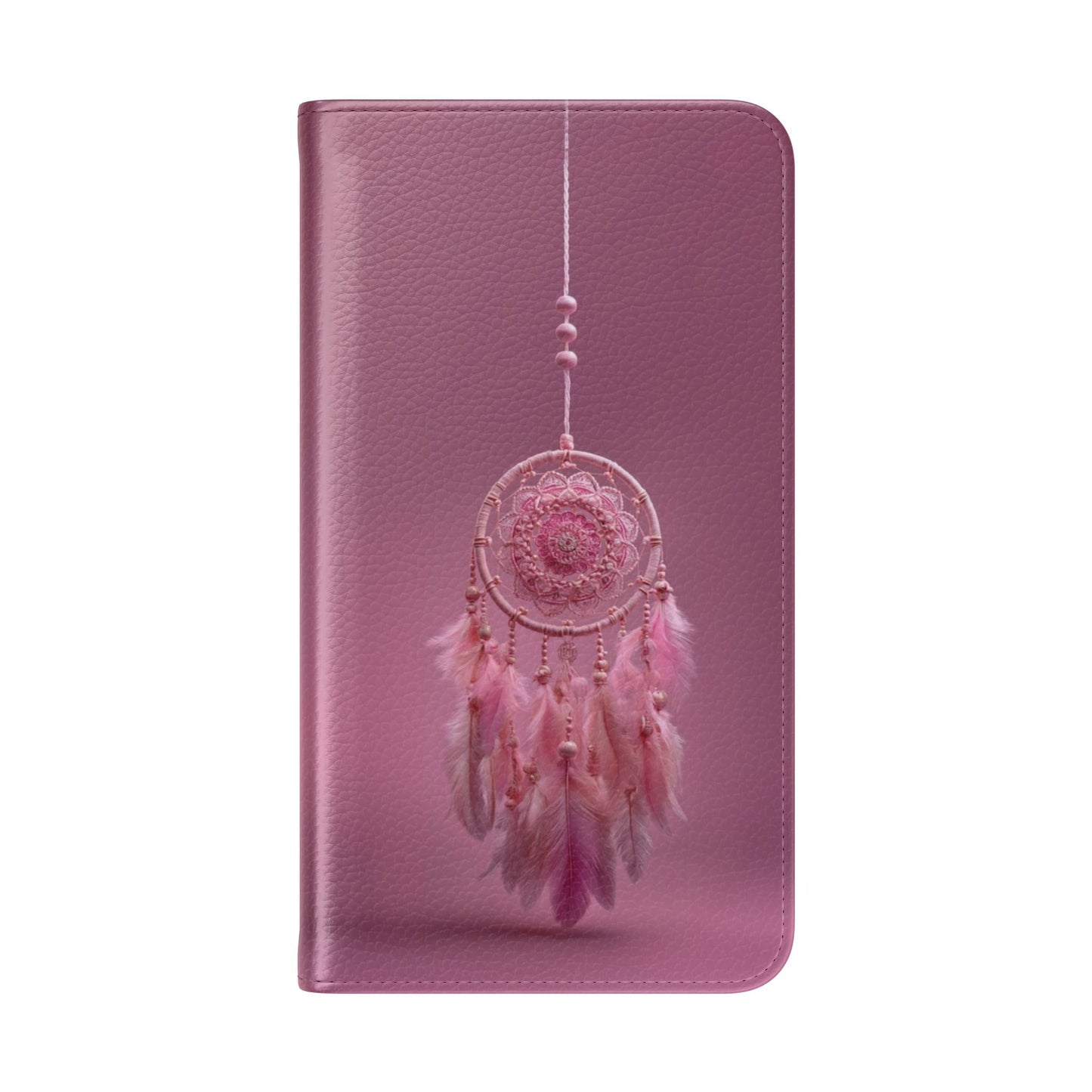 Pink Lace Dreamcatcher - Wallet Flip Case