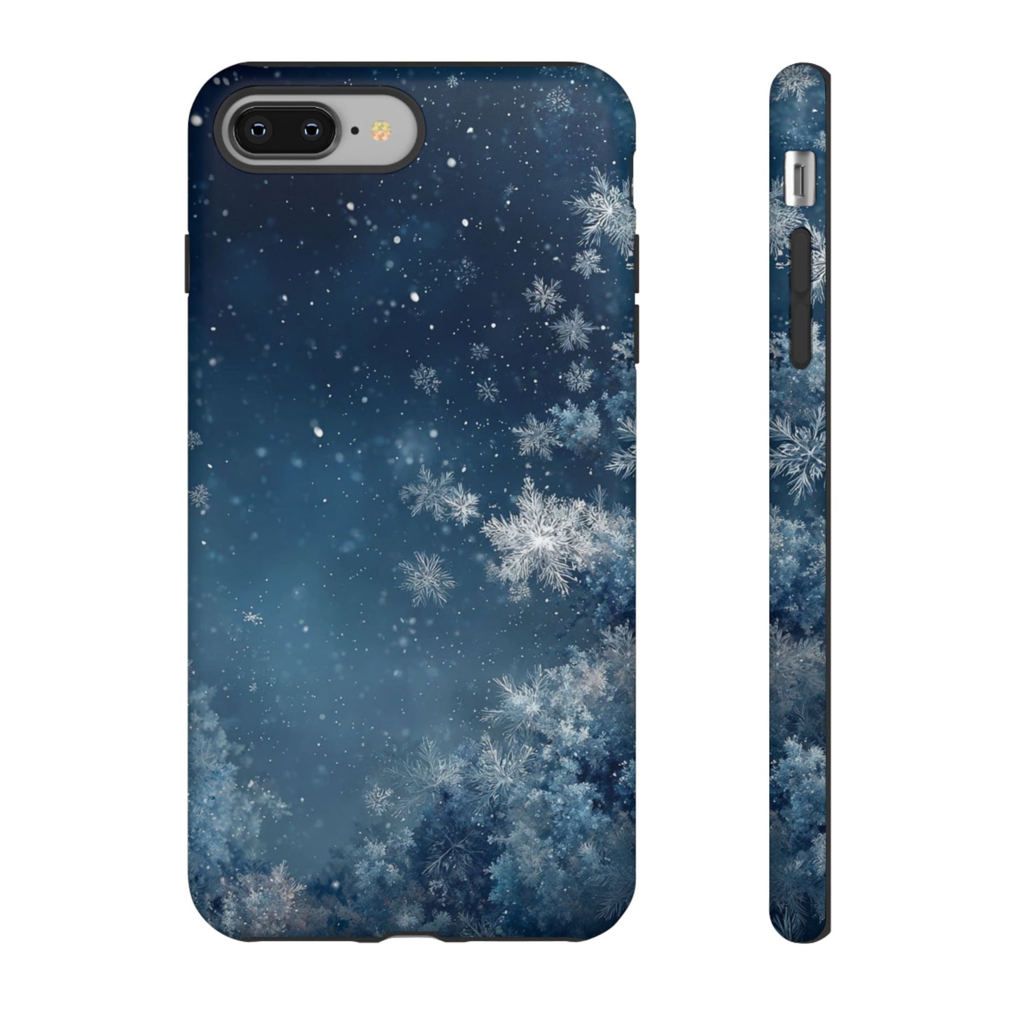 Winter Snowflakes - Tough iPhone Case