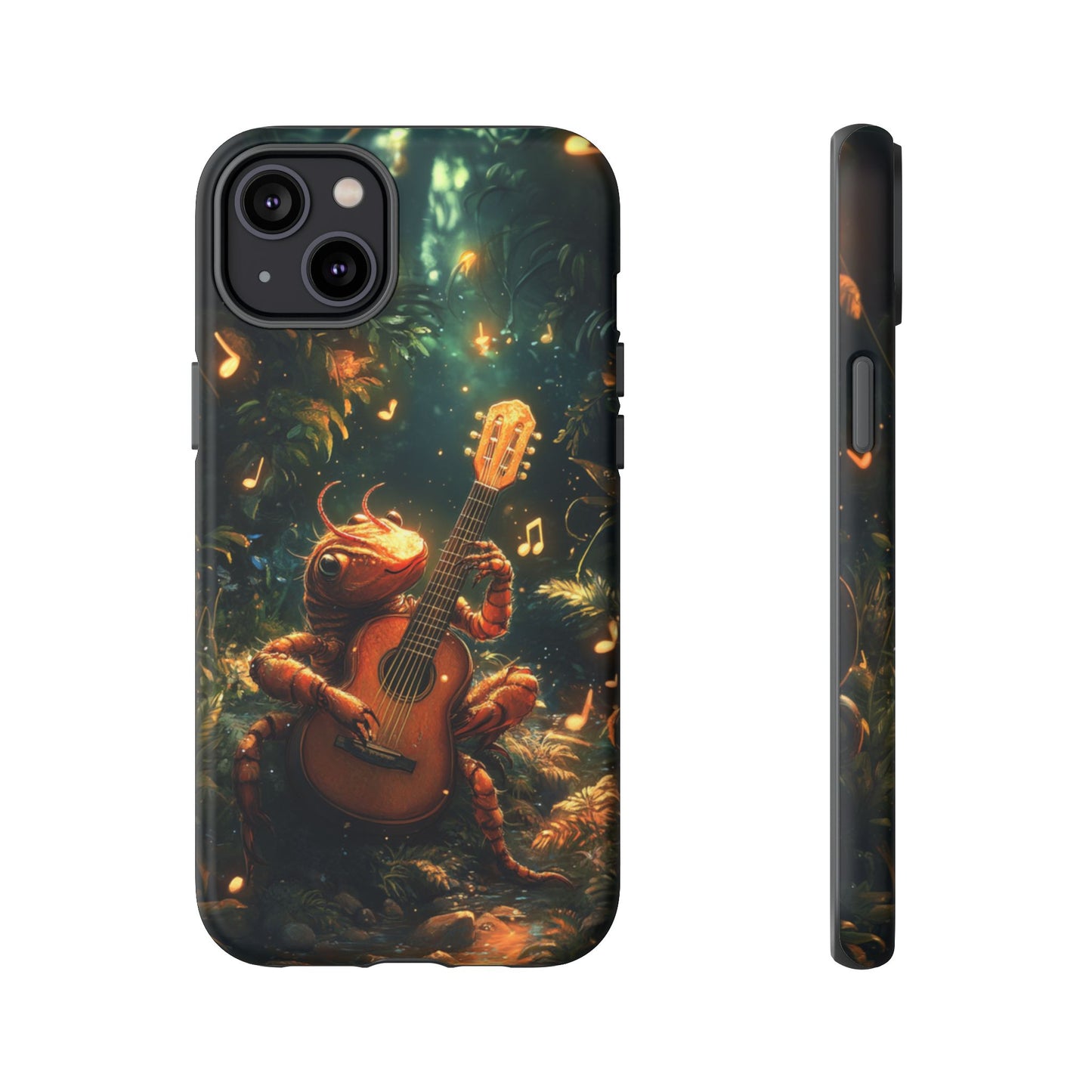 Serenade Forest Guitarist - Tough iPhone Case