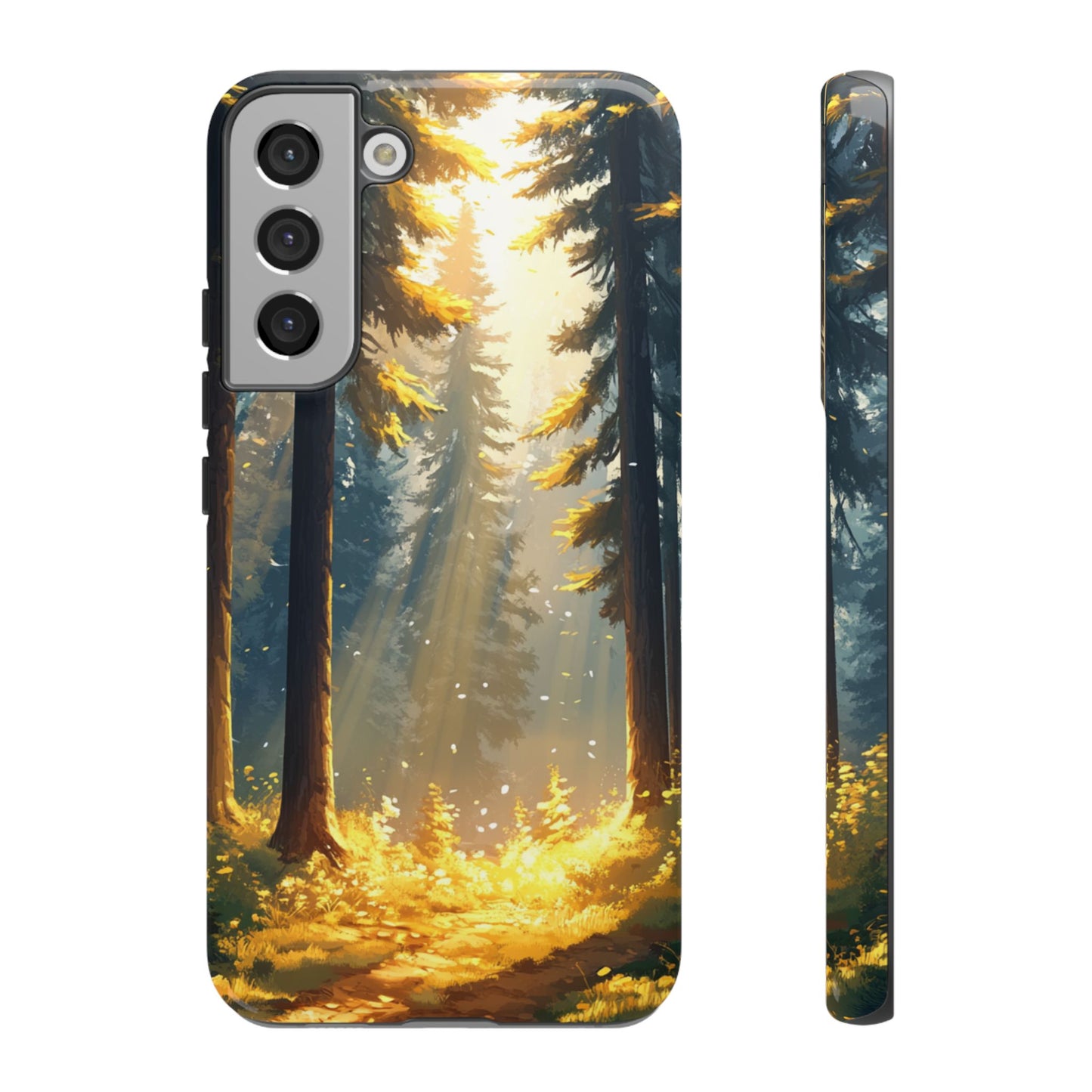 Golden Forest Path – Tough Samsung Galaxy Case