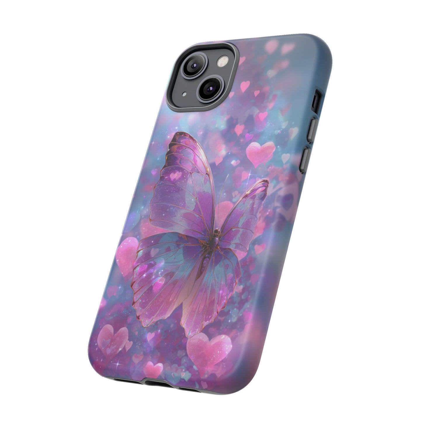 Cupid's Flutter Butterfly - Tough iPhone Case