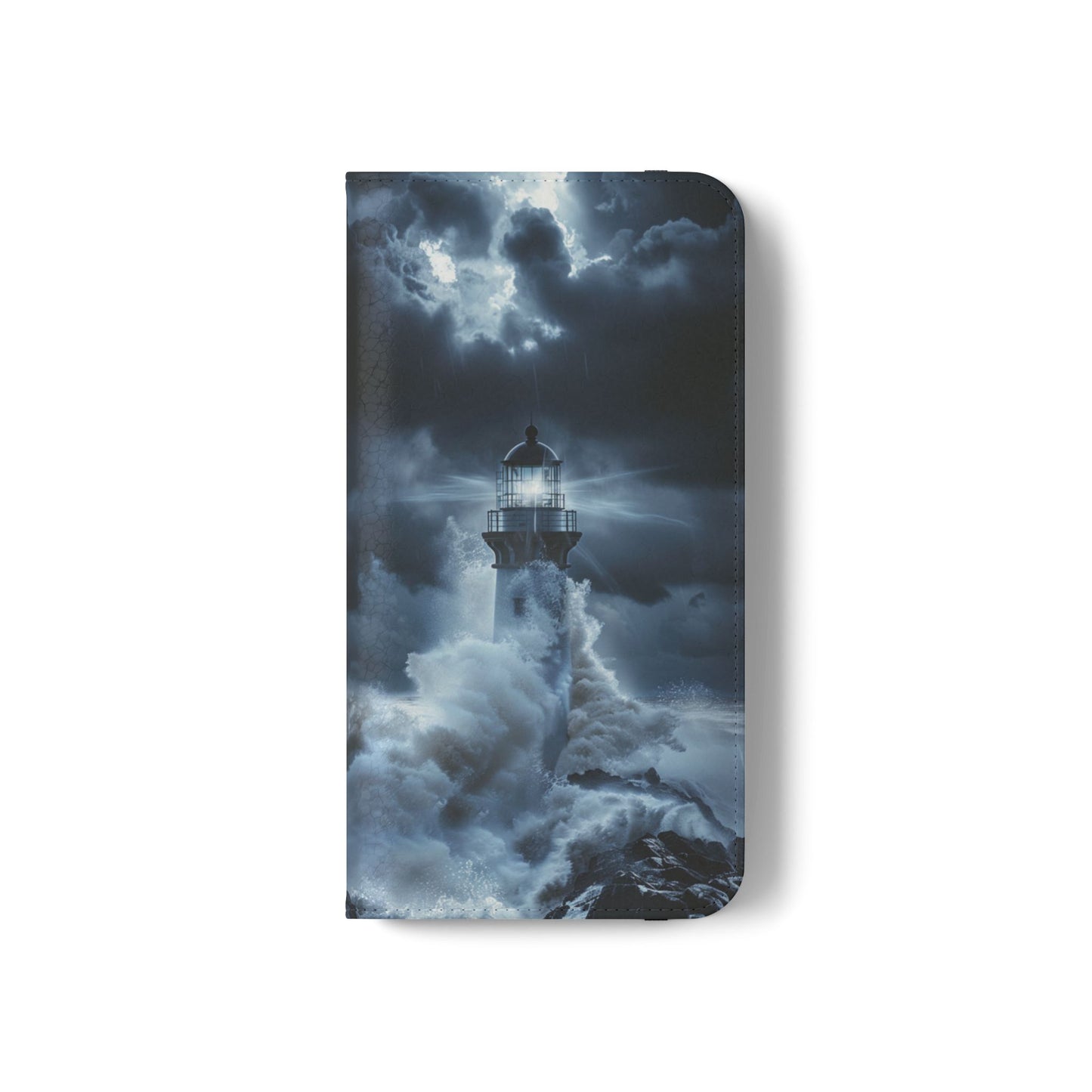Stormbound Lighthouse - Wallet Flip Case