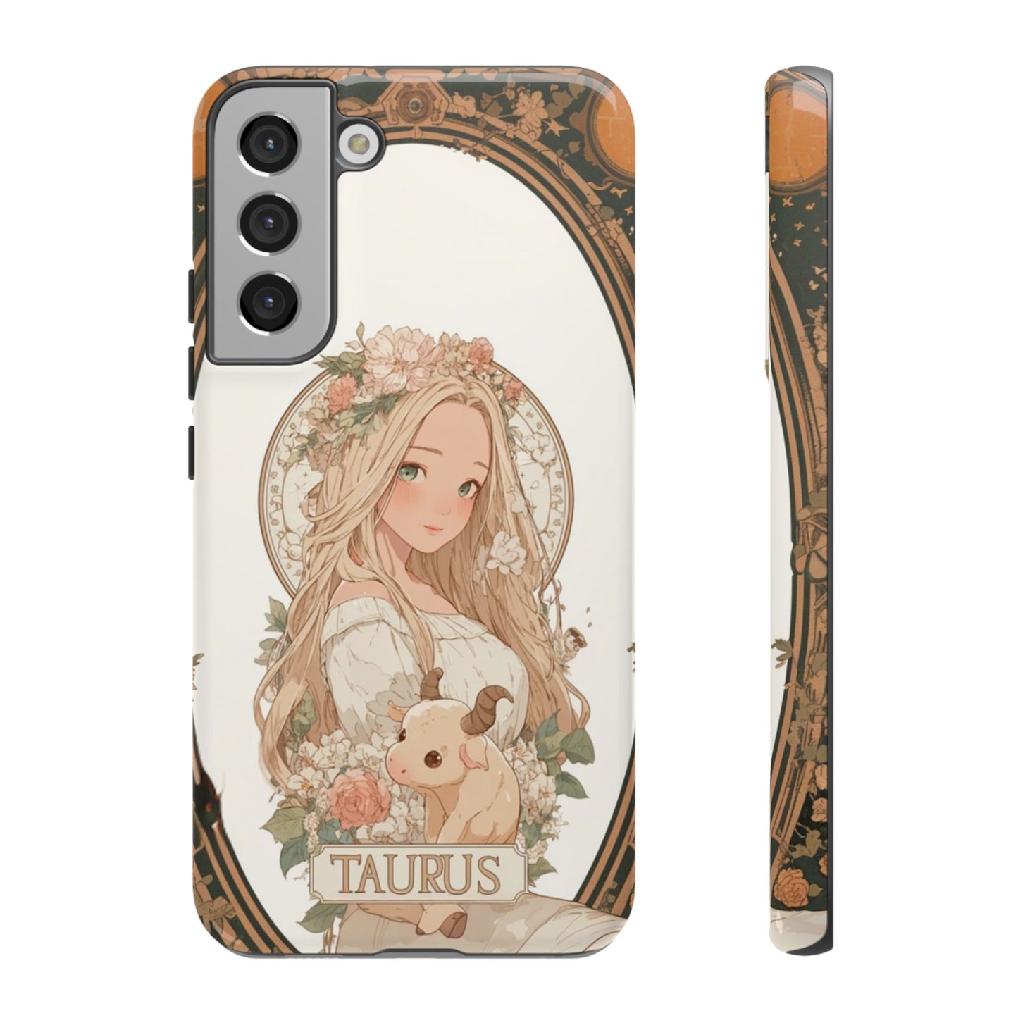 Taurus Floral Maiden - Tough Samsung Galaxy Case