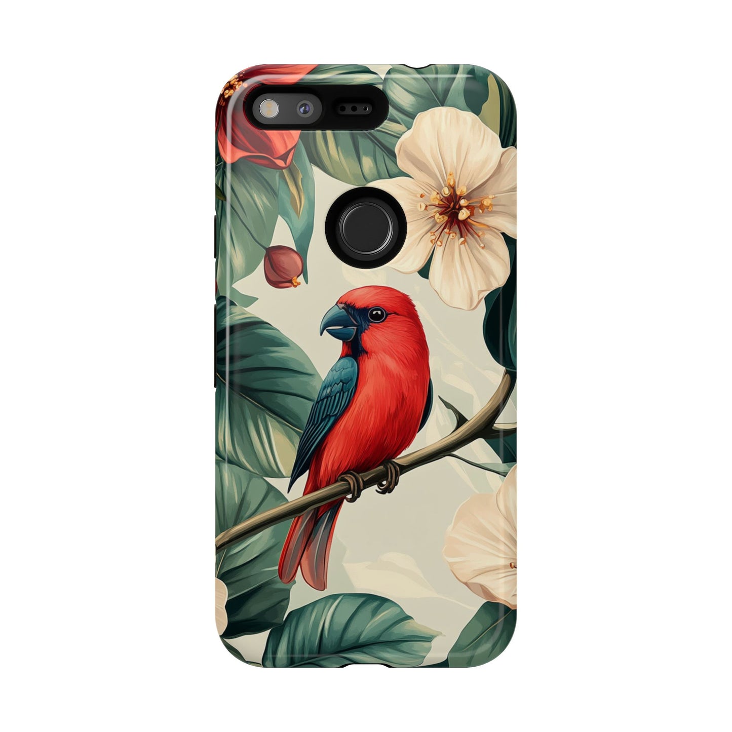 Scarlet Songbird - Tough Google Pixel Case