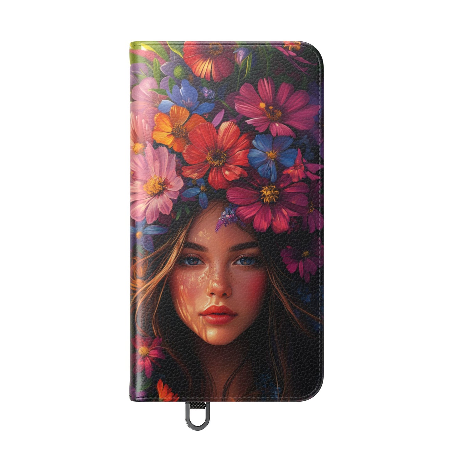 Floral Crown Muse - Wallet Flip Case
