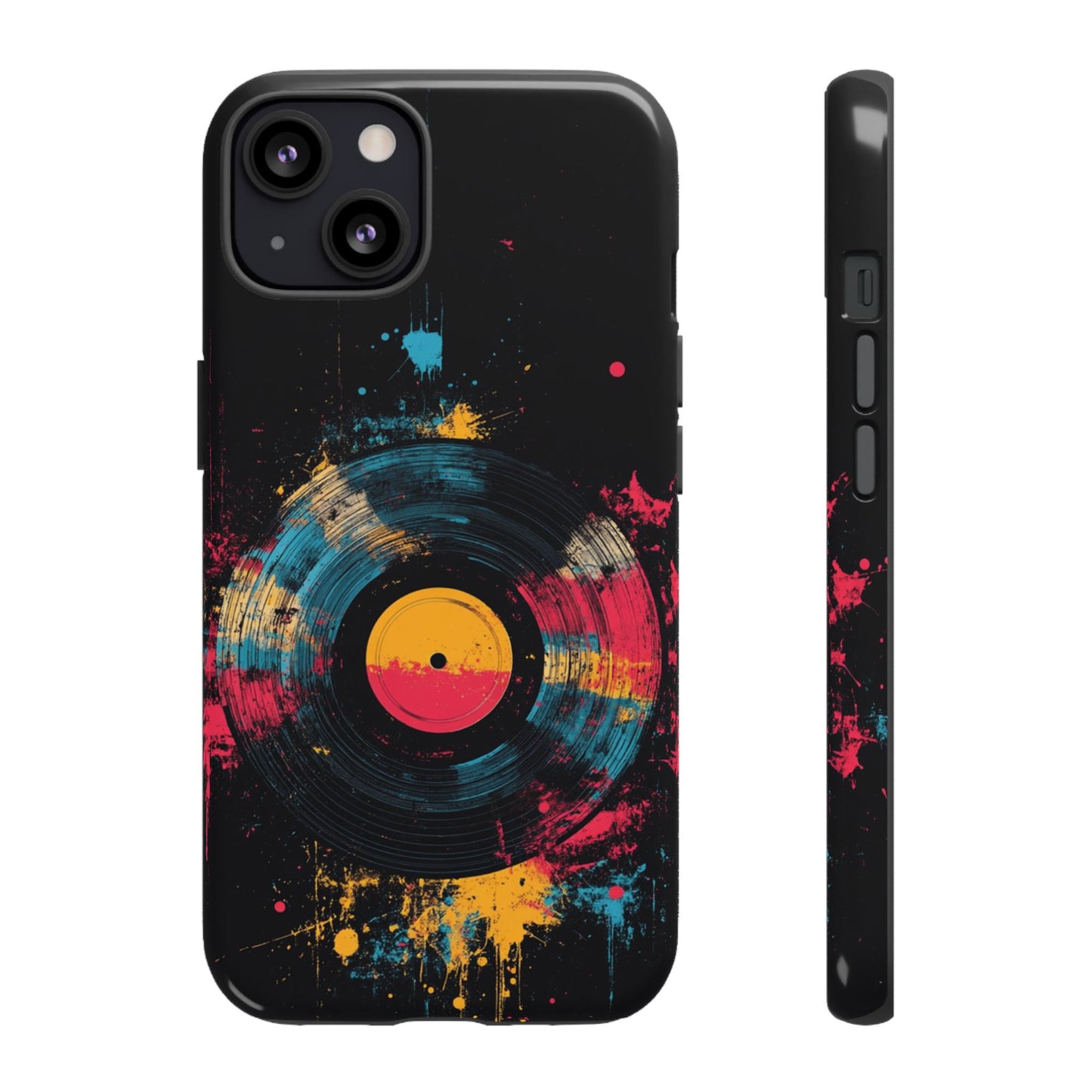 Vibrant Vinyl Record Phone Case - iPhone, Google Pixel, Samsung Galaxy