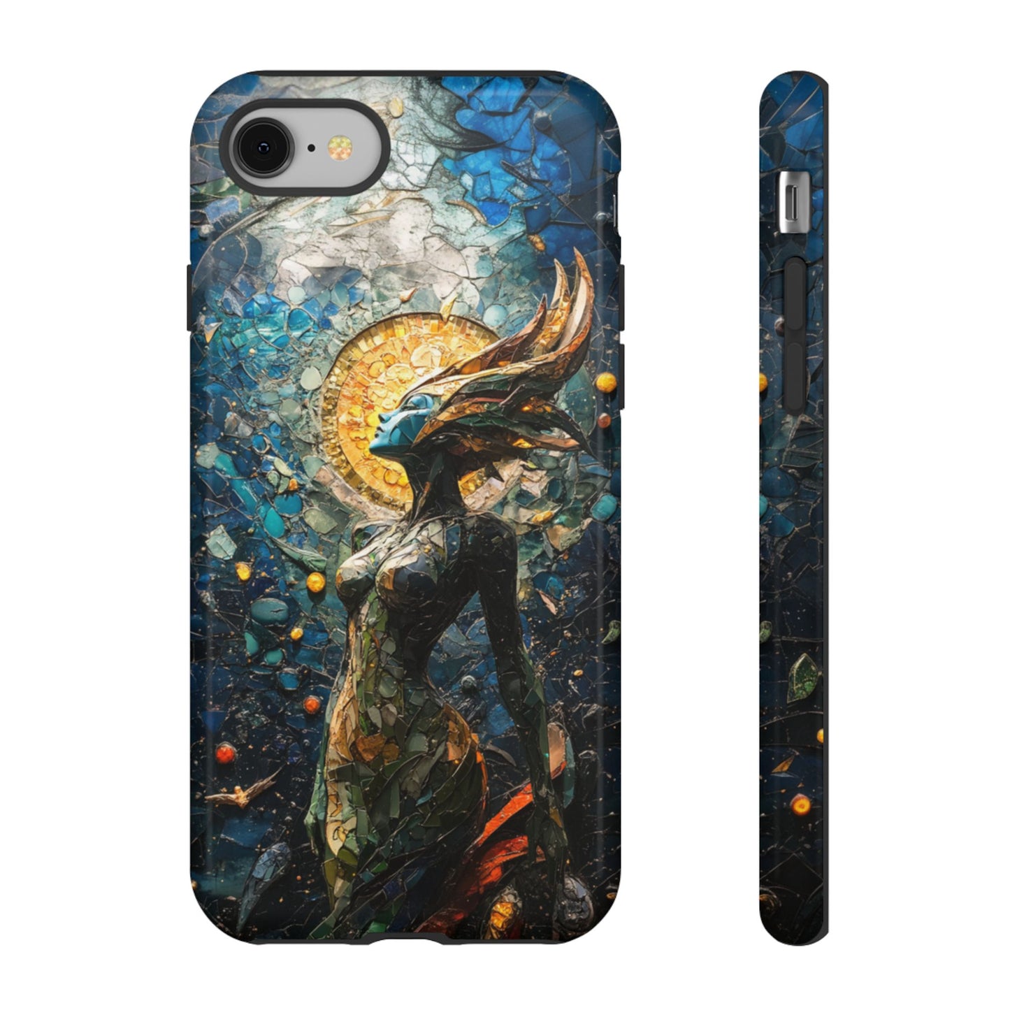 Stained Glass Goddess - Tough iPhone Case