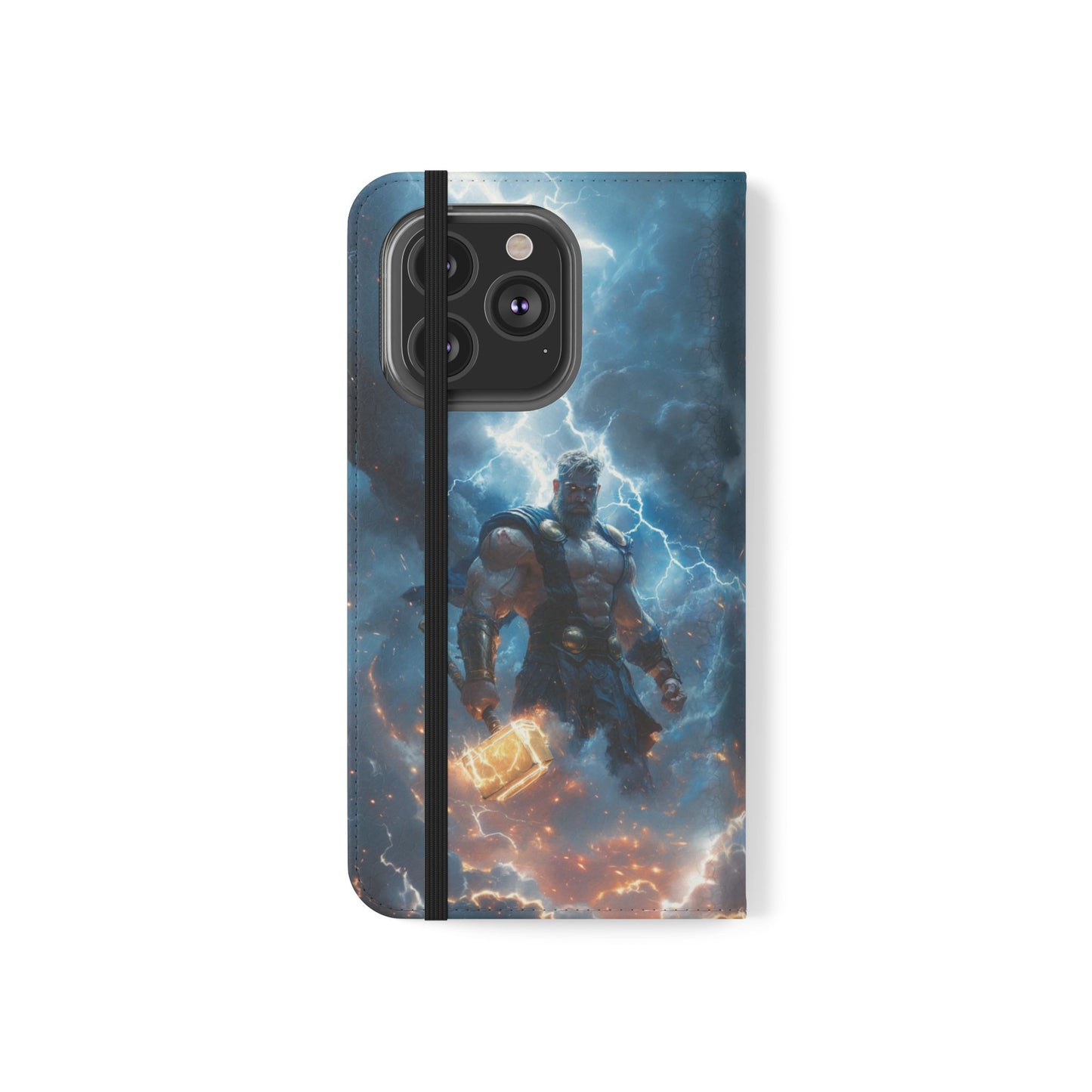 Thor Stormhammer Wrath - Wallet Flip Case