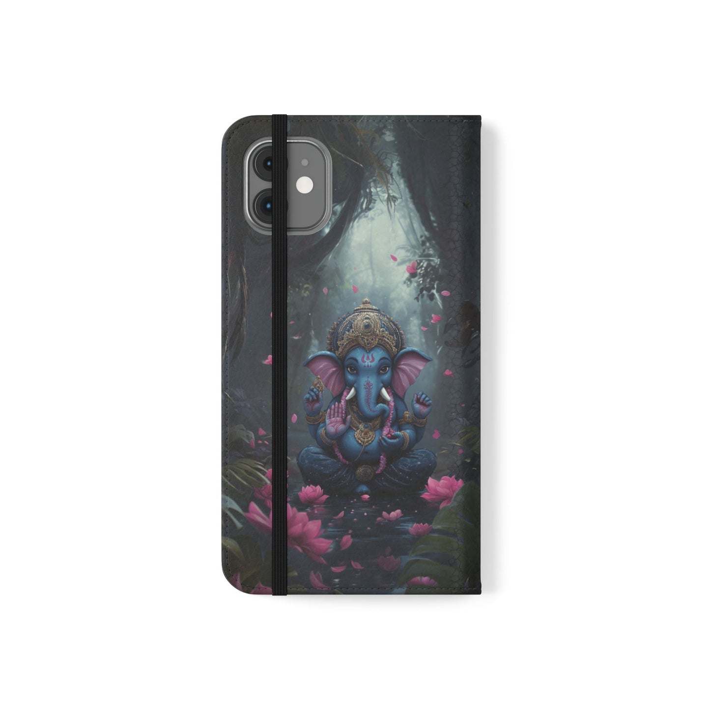 Ganesha Lotus - Wallet Flip Case