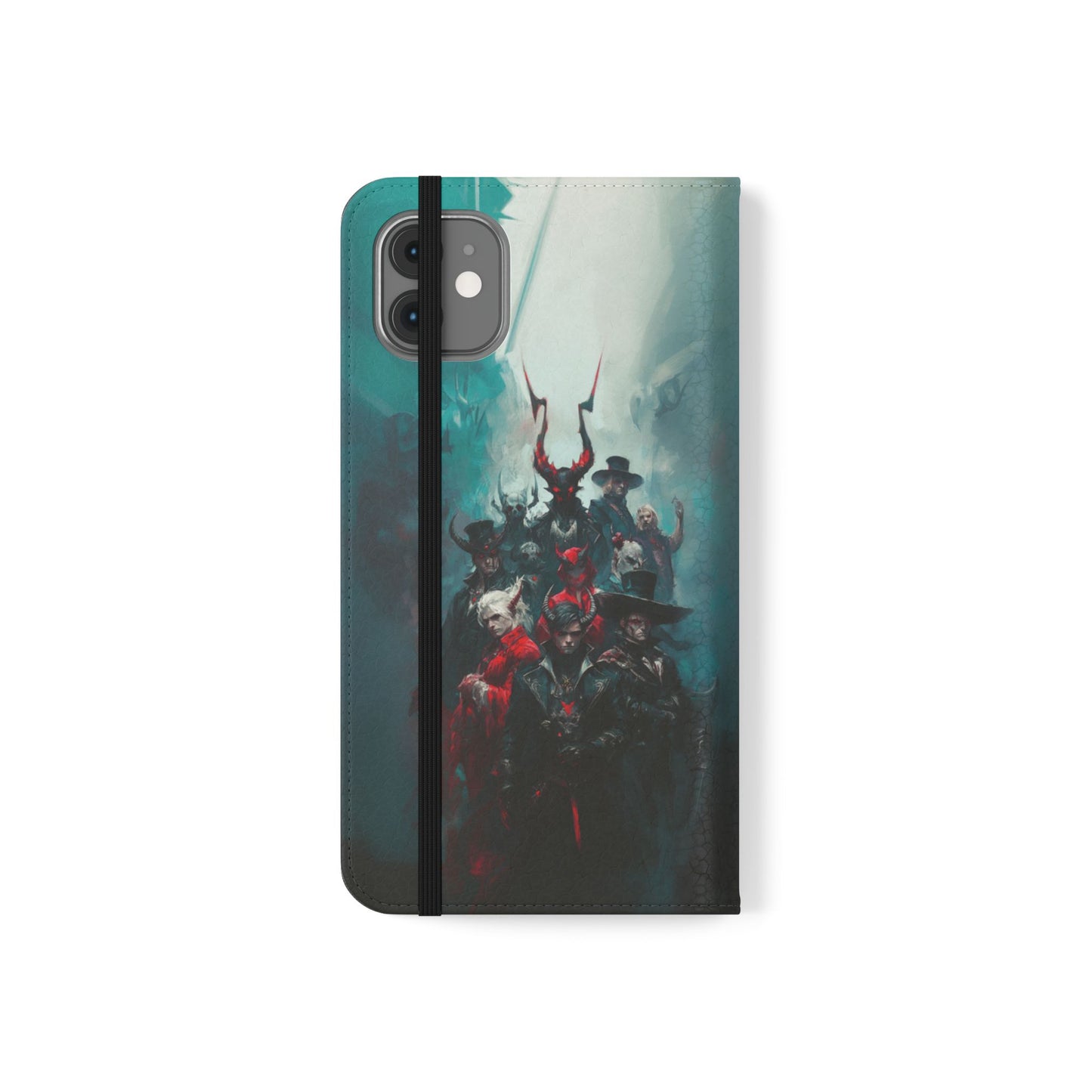 Dark Fantasy Demon Hunters - Wallet Flip Case