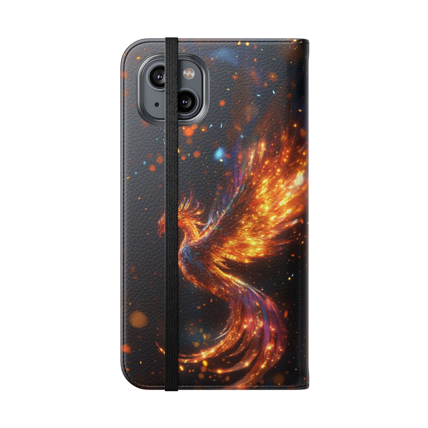 Cosmic Phoenix - Wallet Flip Case