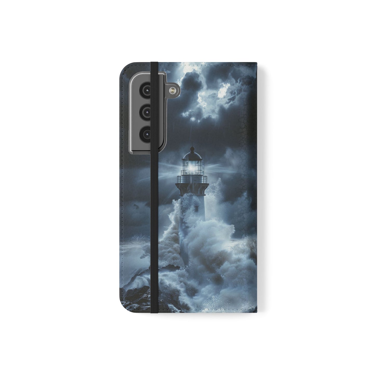 Stormbound Lighthouse - Wallet Flip Case
