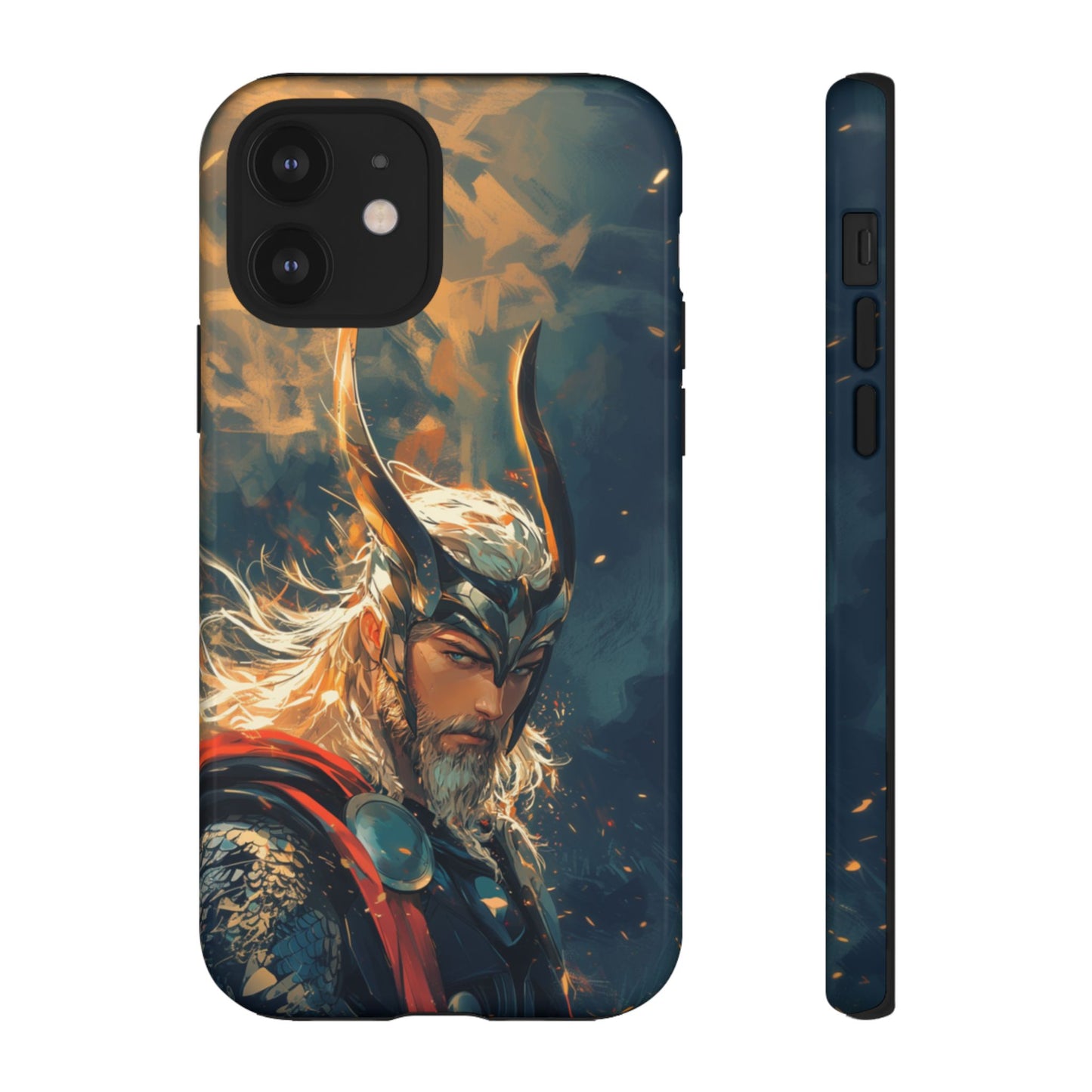 Storm-Bringer: Epic Thor Anime-Style Phone Case - iPhone, Google Pixel, Samsung