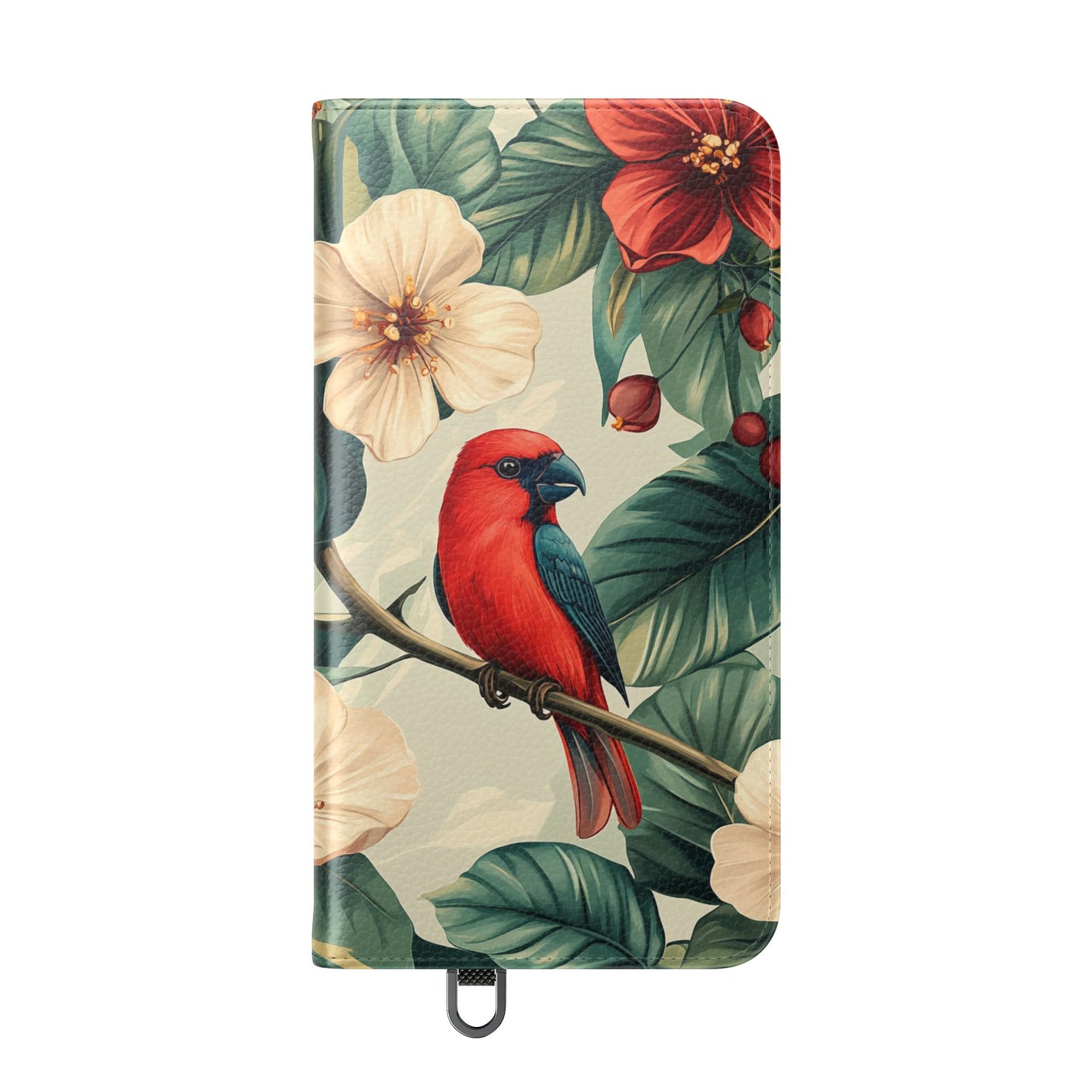 Scarlet Songbird - Wallet Flip Case