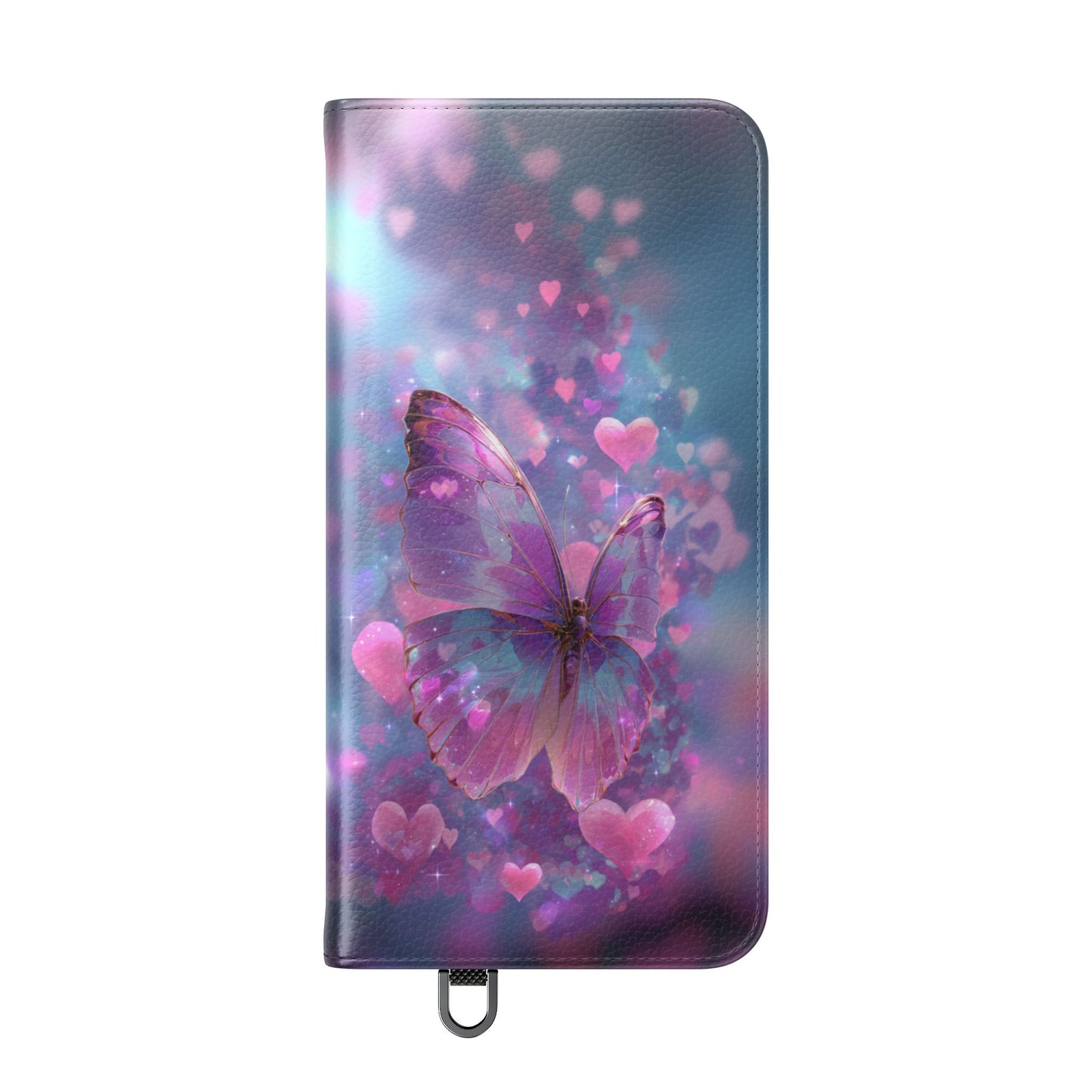 Cupid's Flutter Butterfly - Wallet Flip Case