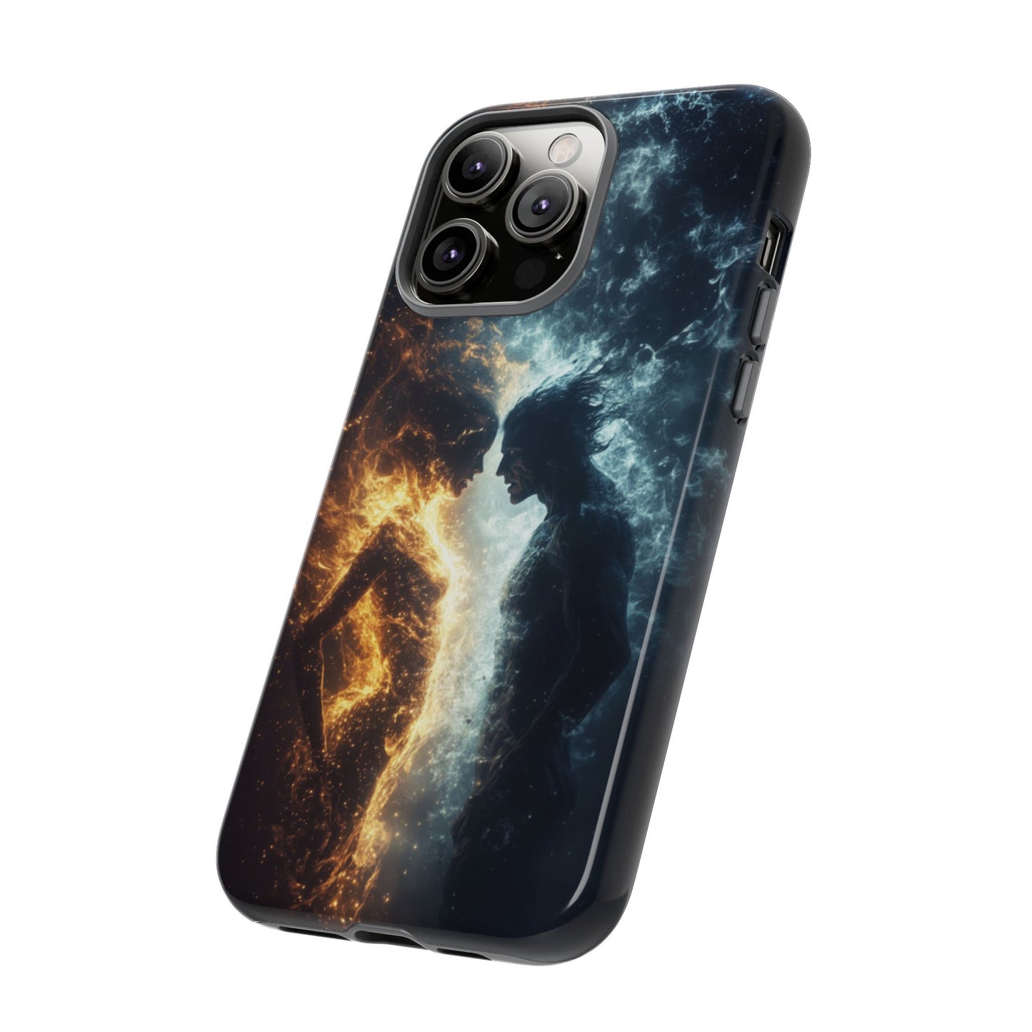 Fire & Frost Lovers - Tough iPhone Case
