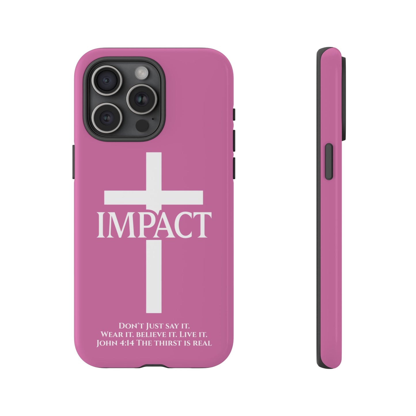 Impact Pink - Tough iPhone Case