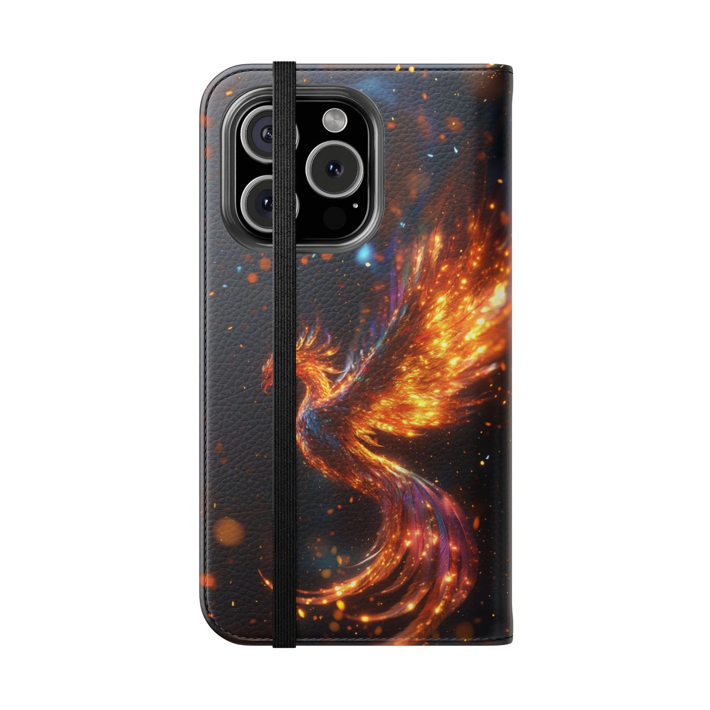 Cosmic Phoenix - Wallet Flip Case