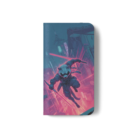 Cyberpunk Ferret - Wallet Flip Case