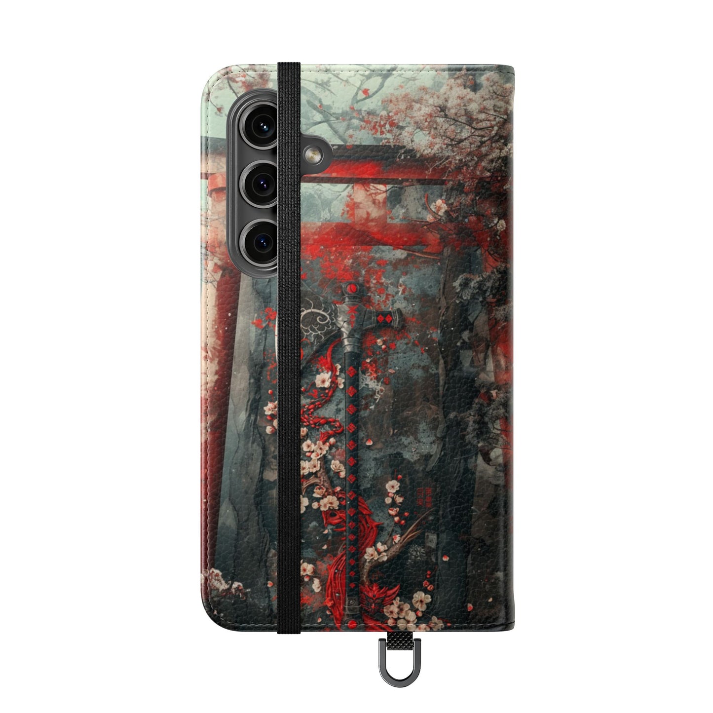 Sakura Warrior Axe - Wallet Flip Case
