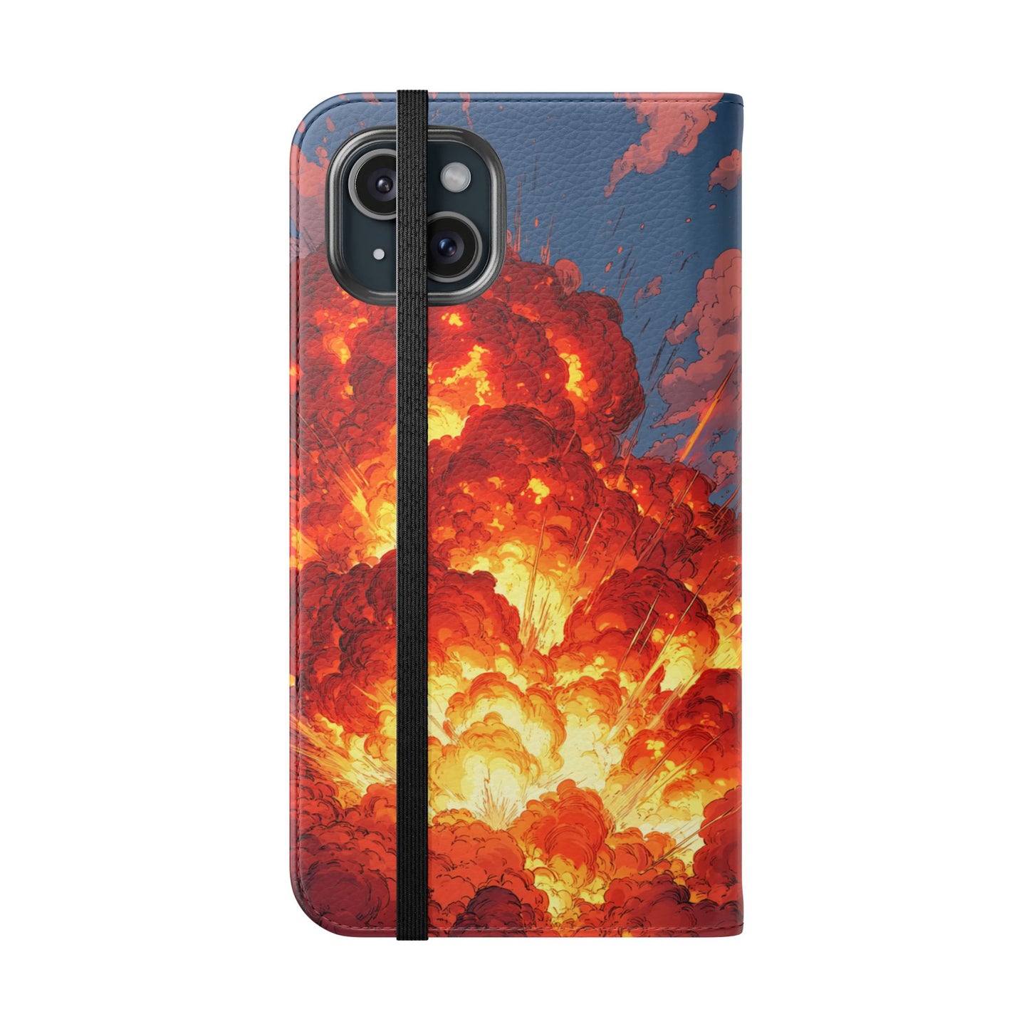Comic Explosion - Wallet Flip Case