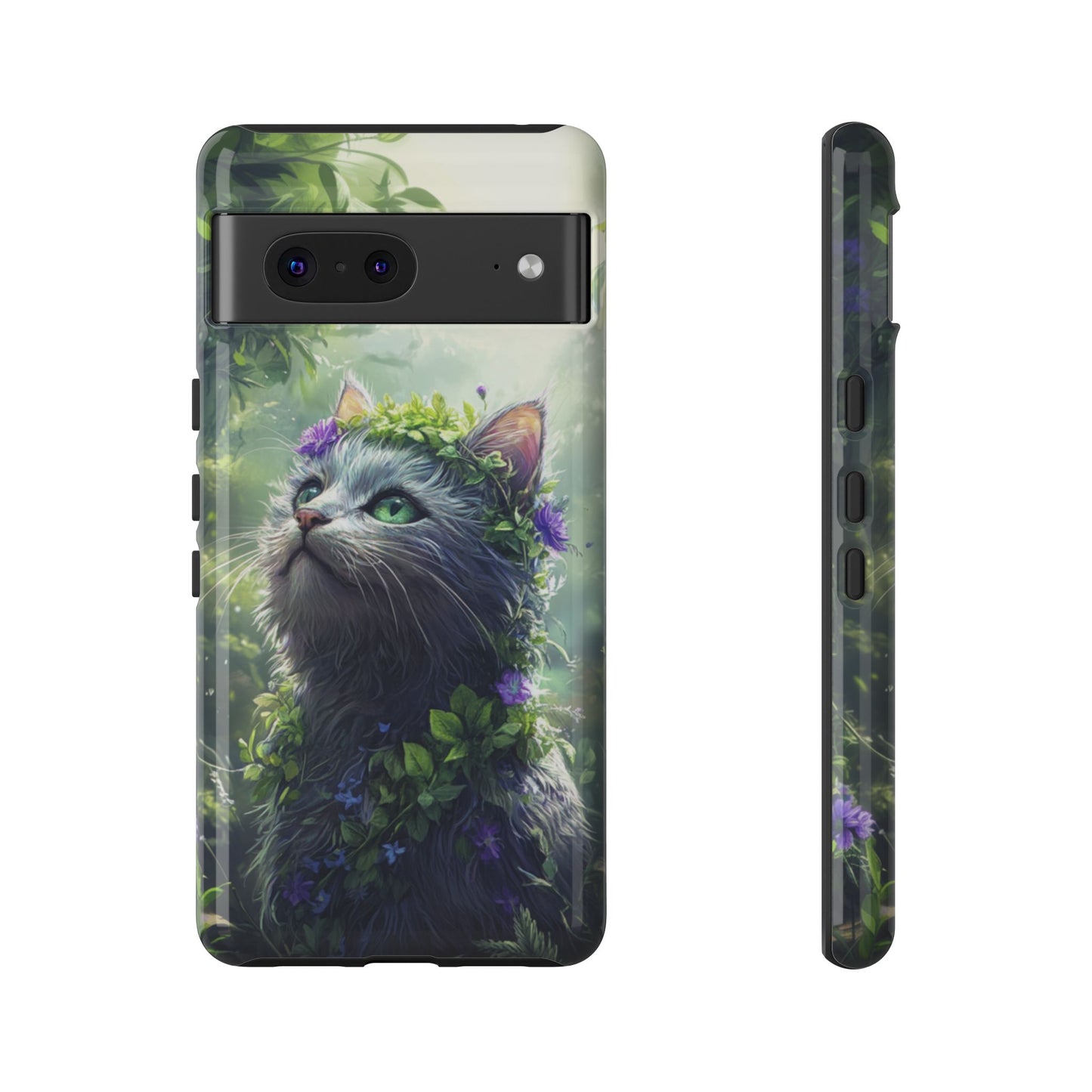 Forest Spirit Cat - Tough Google Pixel Case