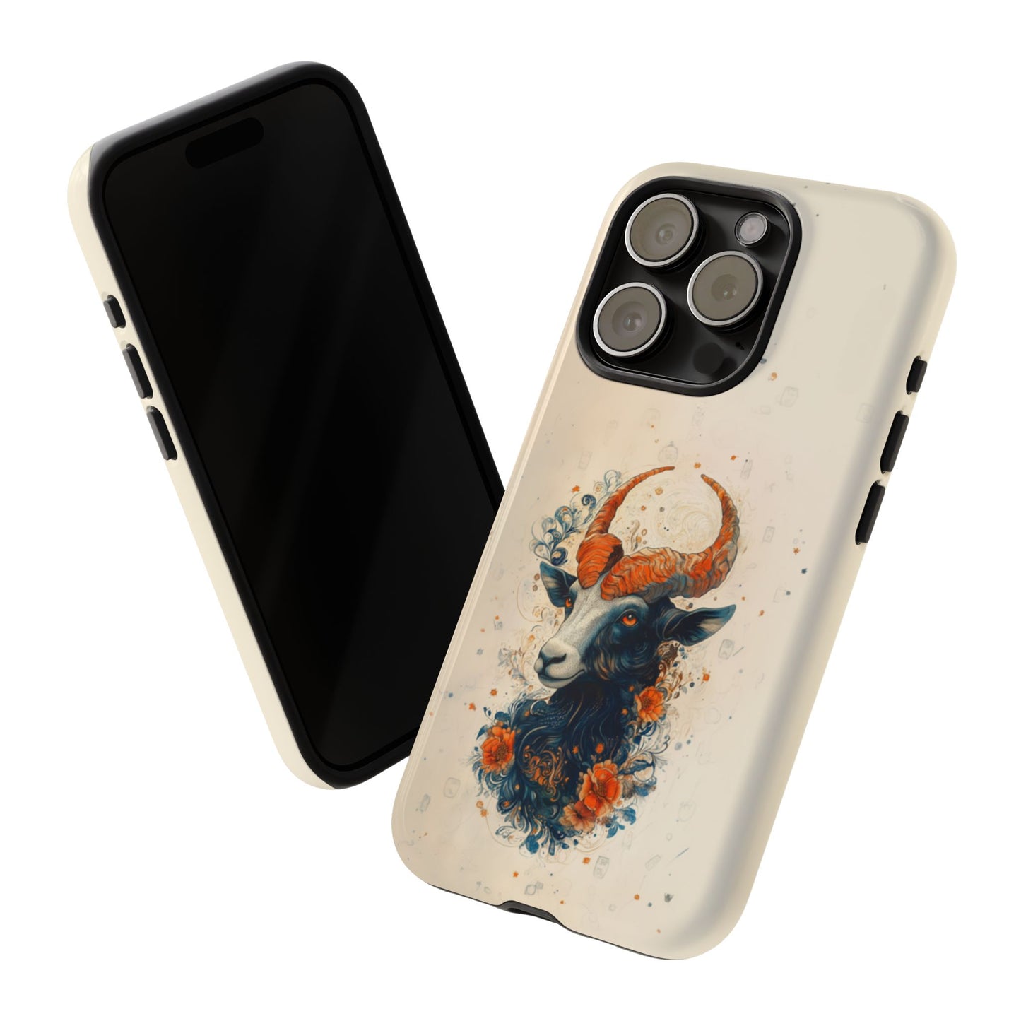 Capricorn Celestial Goat - Tough iPhone Case
